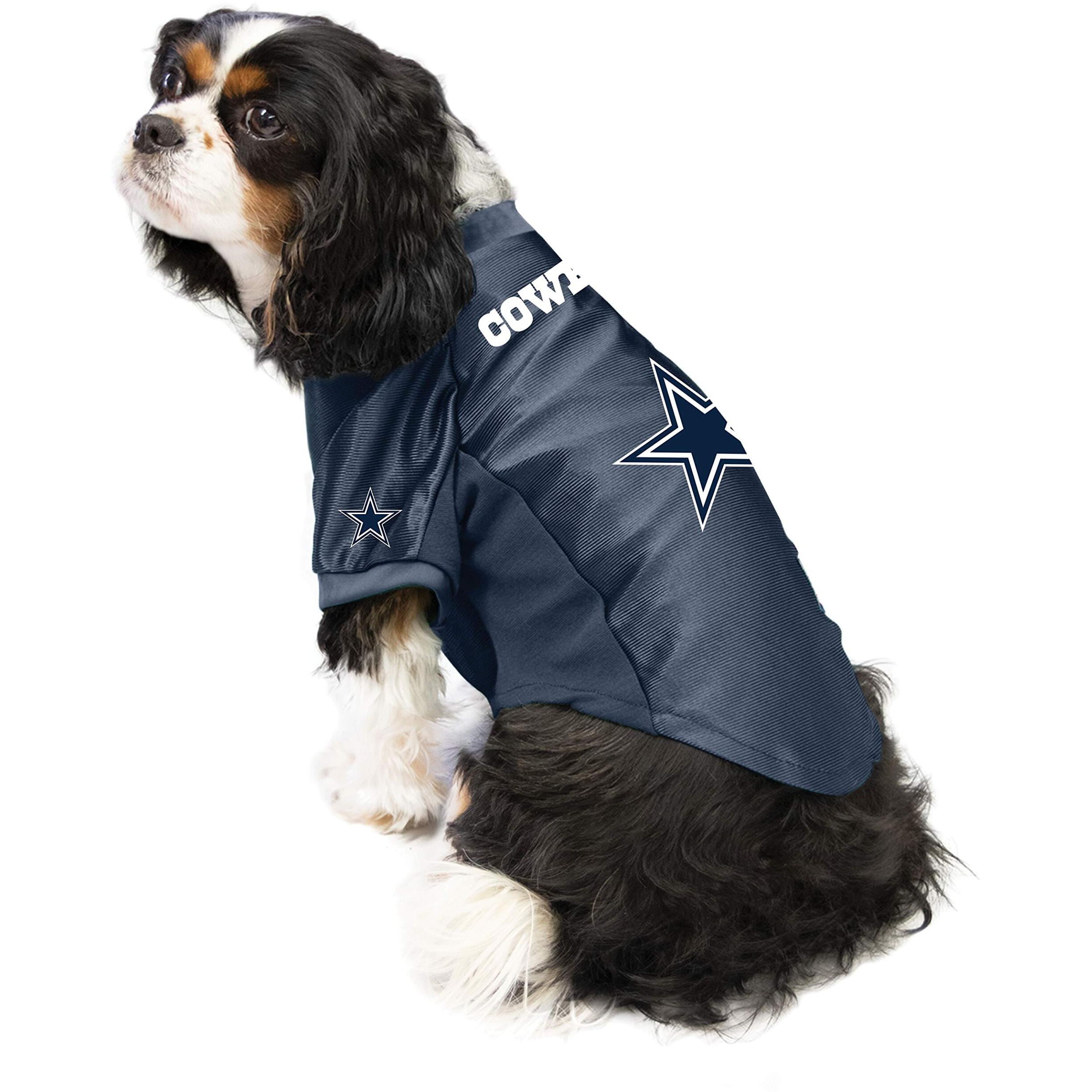 Dallas Cowboys Pet Jersey Stretch Size XL