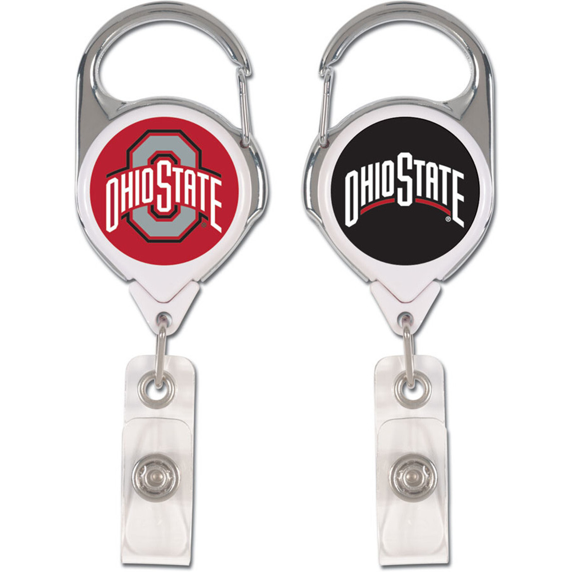 Ohio State Buckeyes Badge Holder Premium Retractable