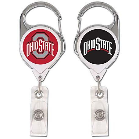 Ohio State Buckeyes Badge Holder Premium Retractable