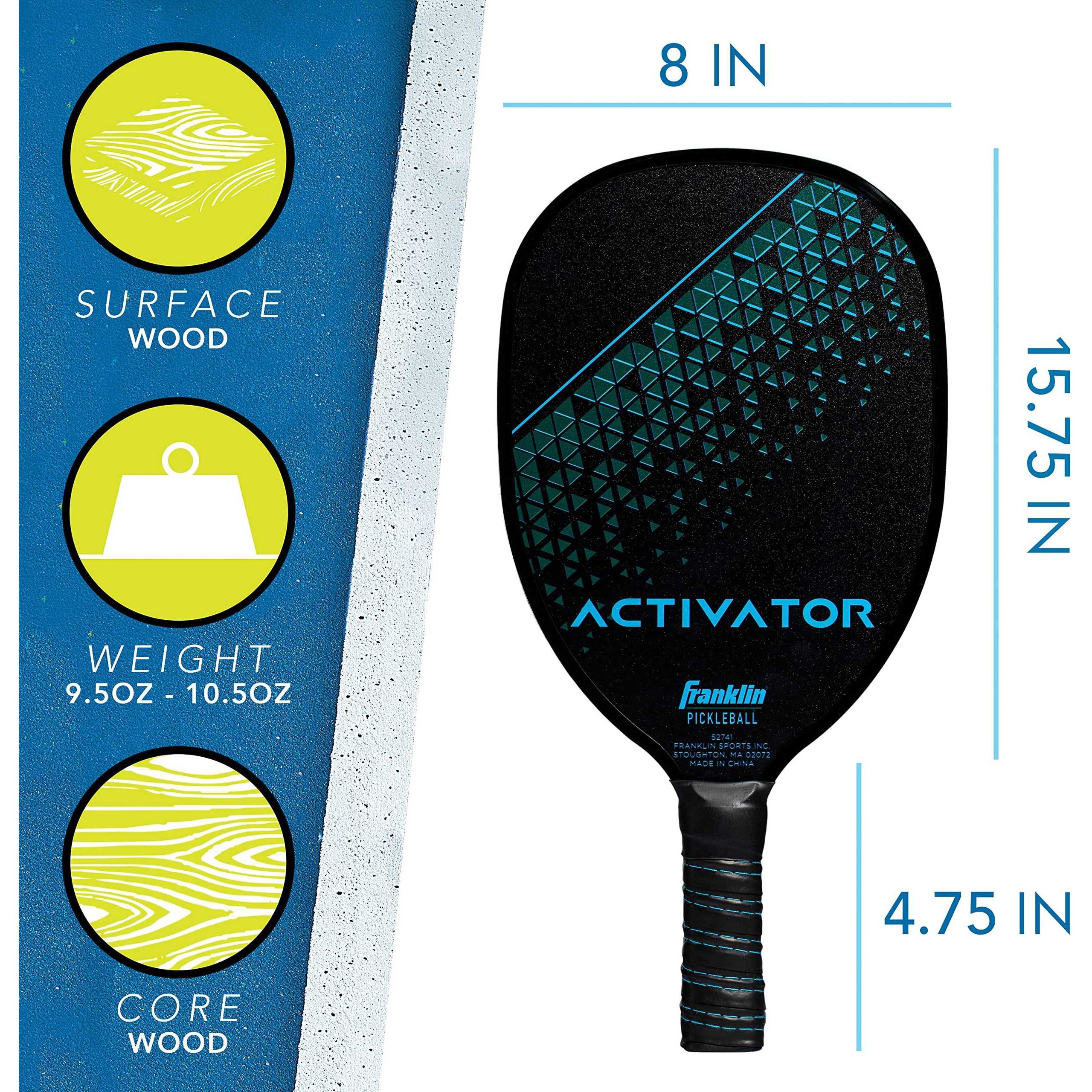 8054050 PICKLEBALL SET ACTIVATOR Franklin Activator Pickleball Set (Pack of 1)