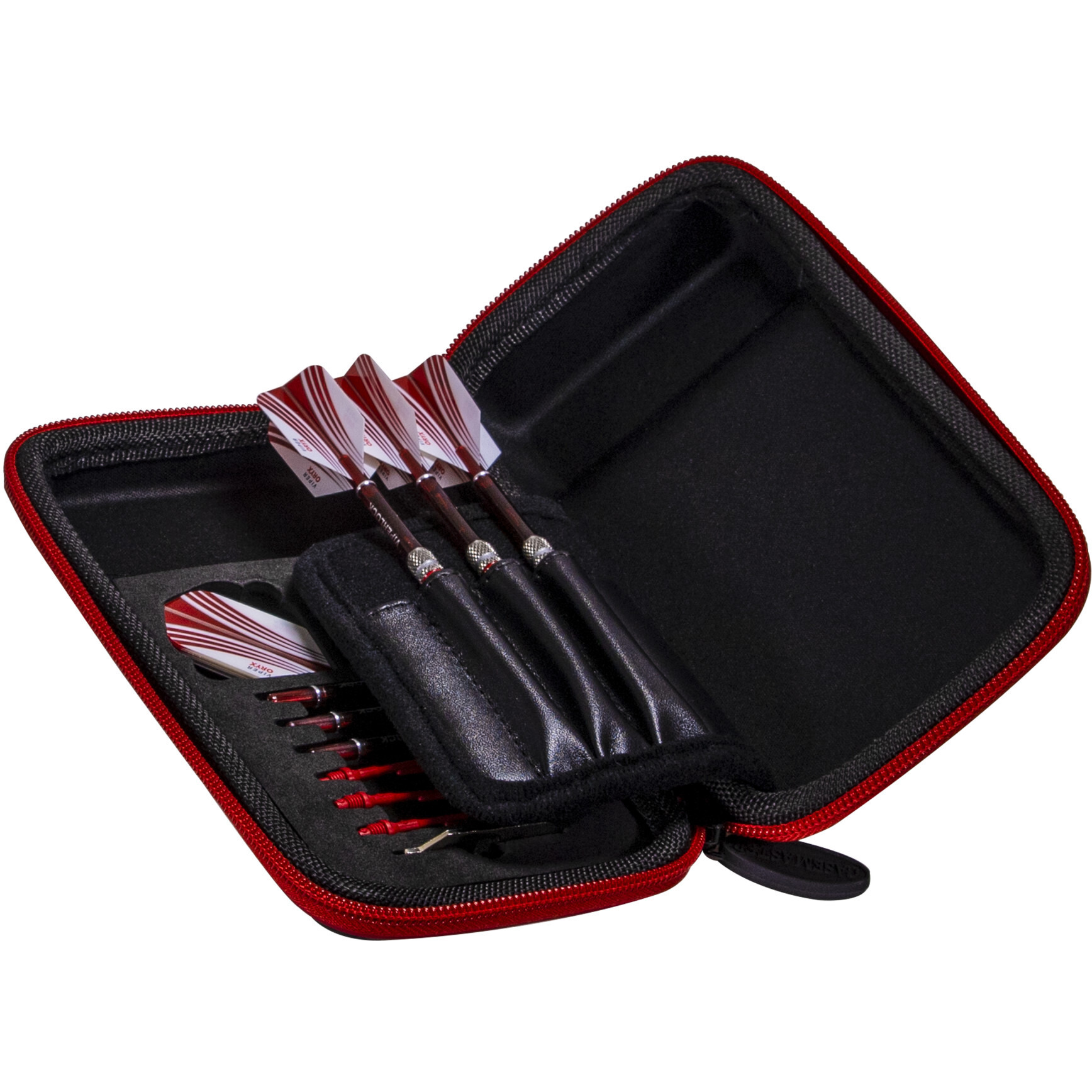 Casemaster Sport Dart Case With Red Zipper