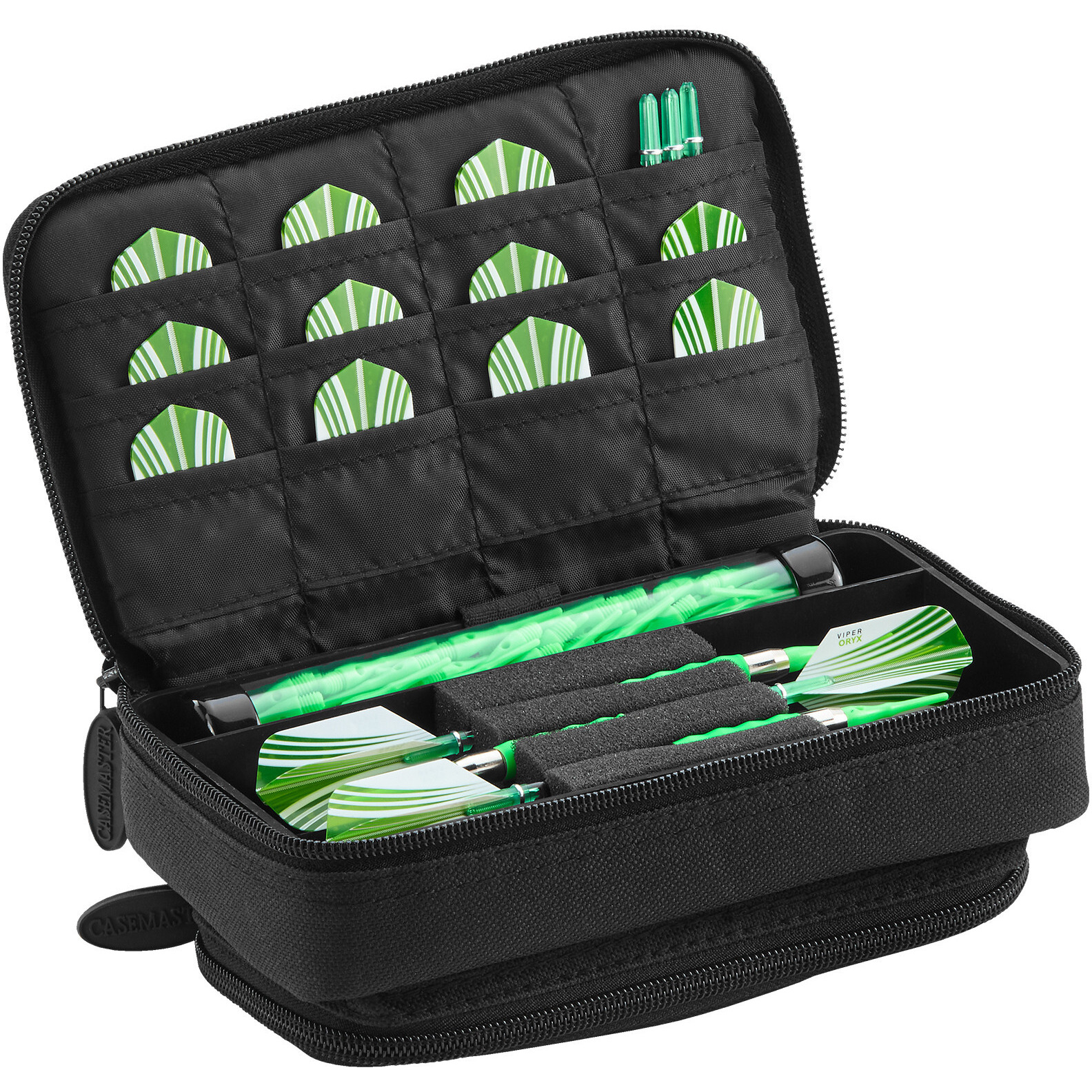 Casemaster Plazma Plus Dart Case with Black Zipper and Phone Pocket