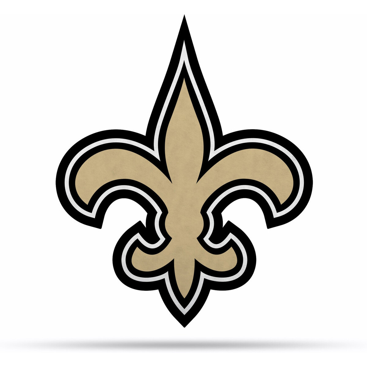 New Orleans Saints Pennant Shape Cut Logo Design