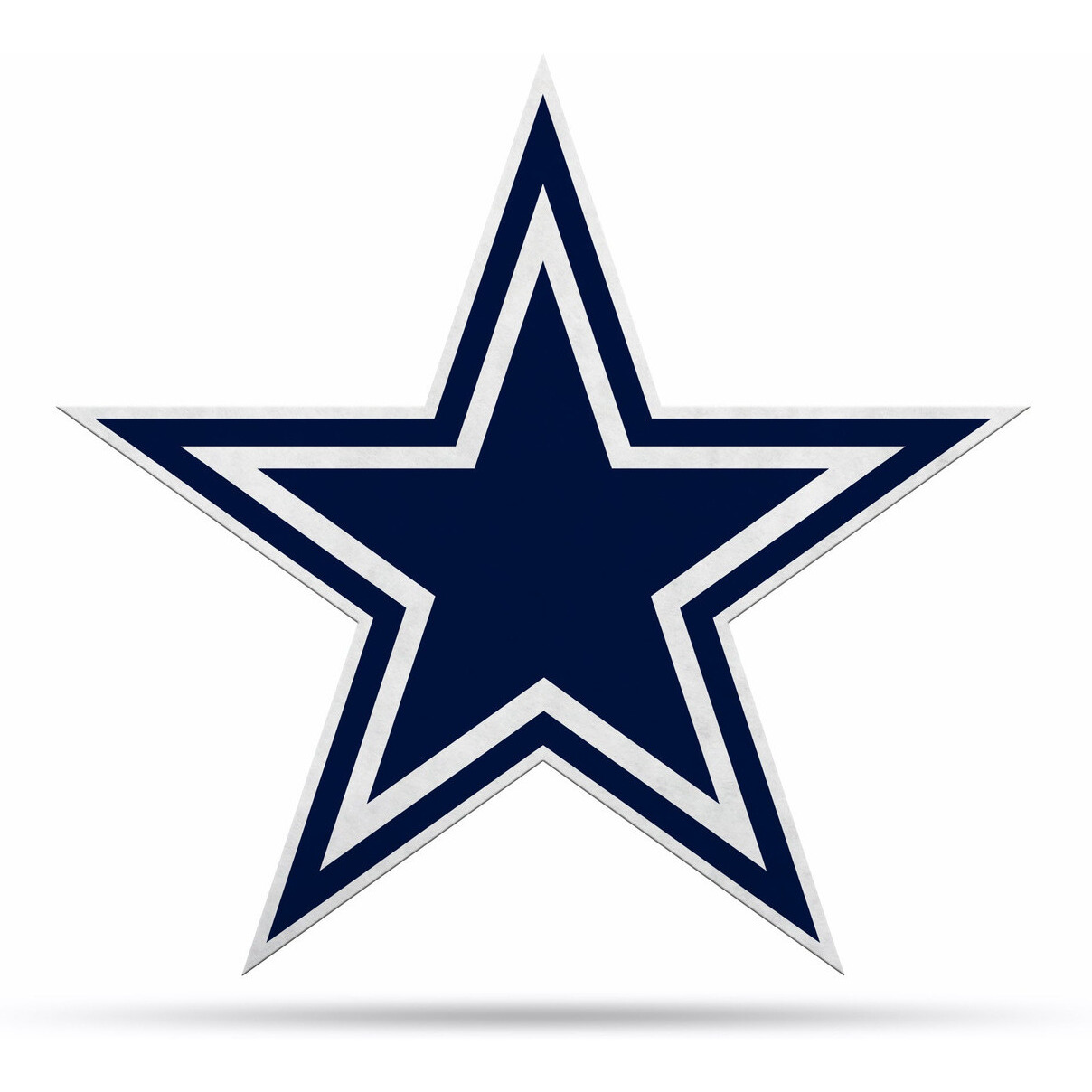 Dallas Cowboys Pennant Shape Cut Logo Design
