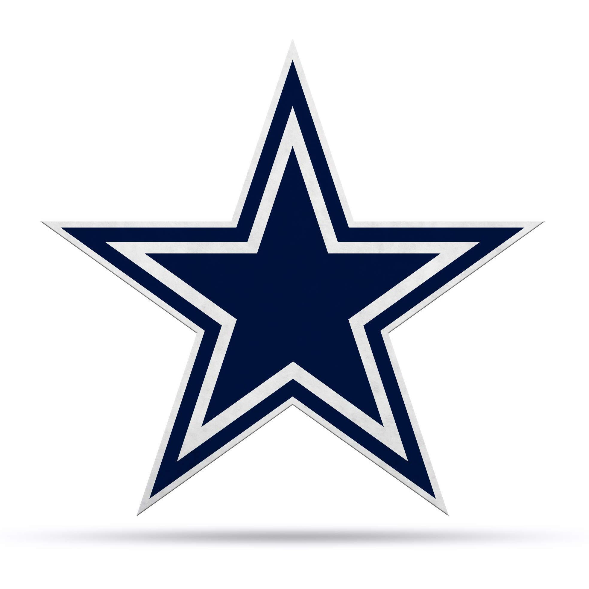 Dallas Cowboys Pennant Shape Cut Logo Design