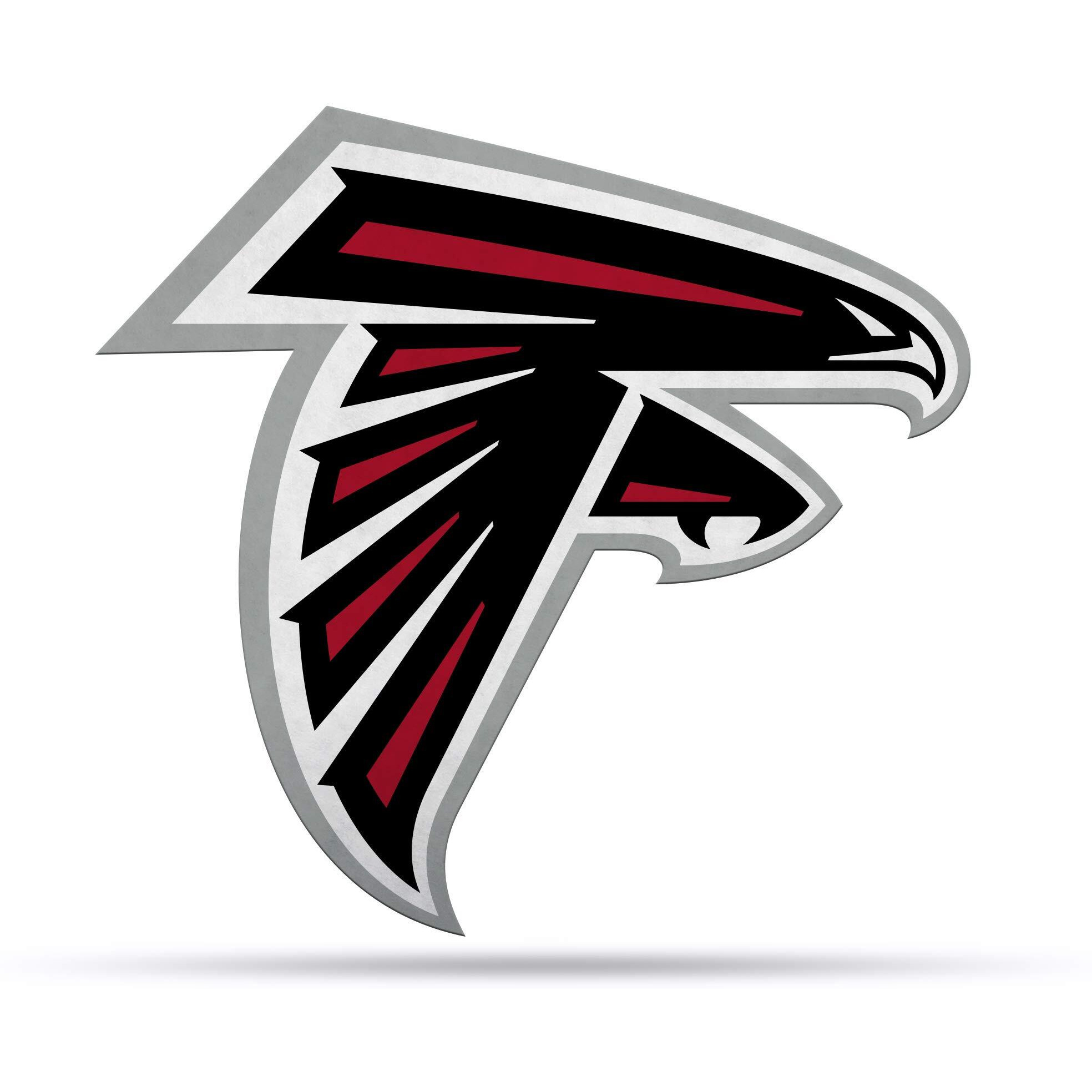 Atlanta Falcons Pennant Shape Cut Logo Design