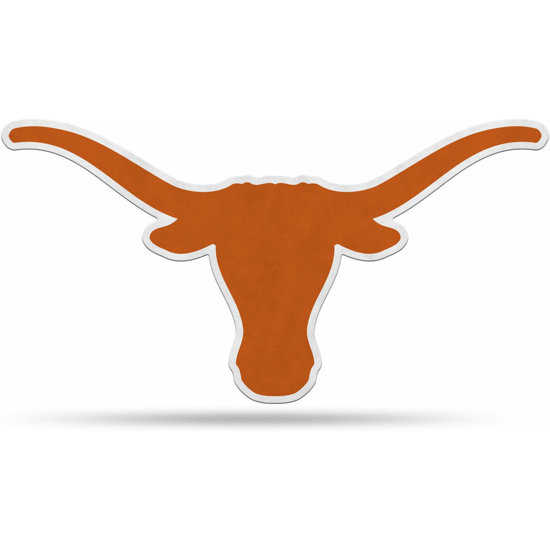 Texas Longhorns Pennant Shape Cut Logo Design