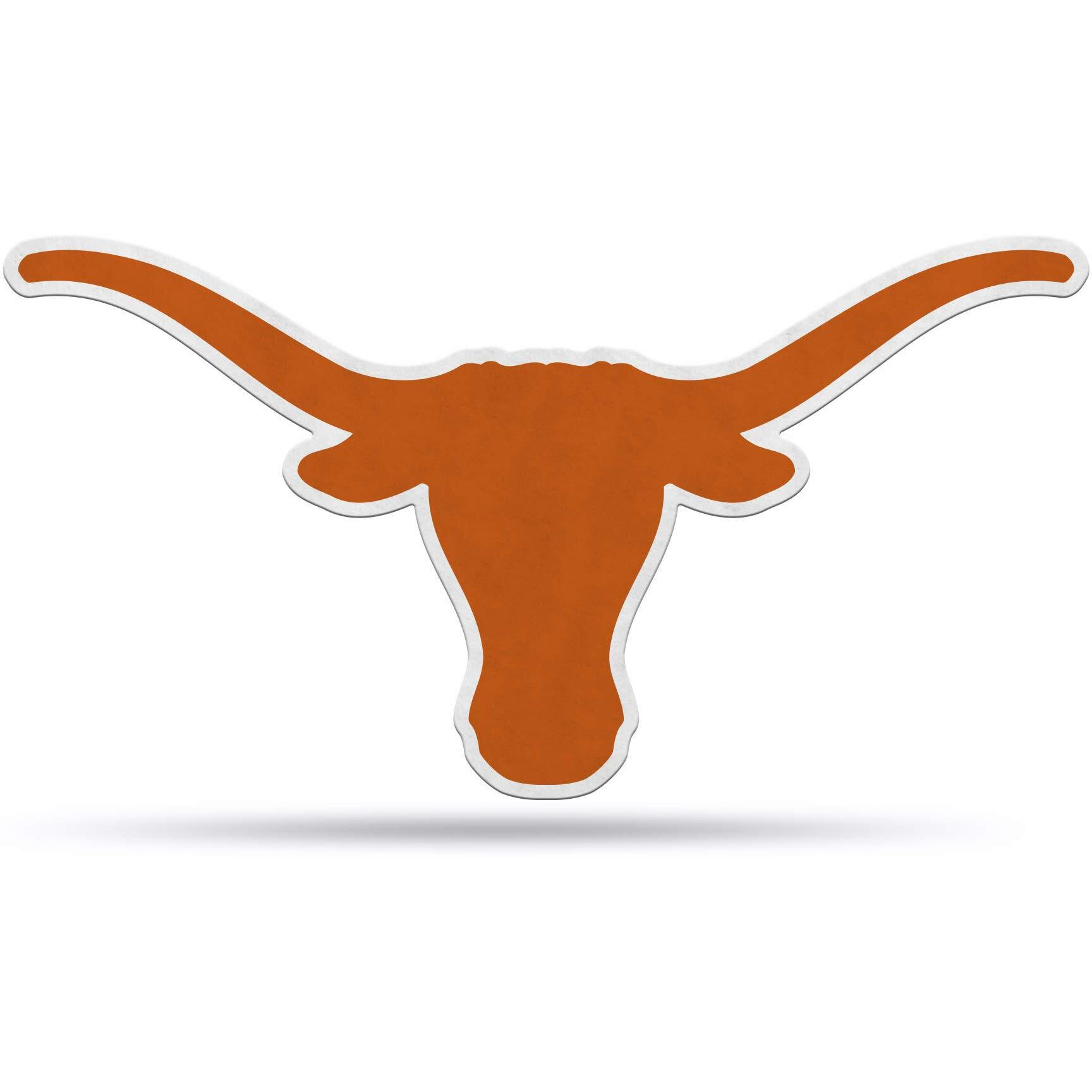 Texas Longhorns Pennant Shape Cut Logo Design
