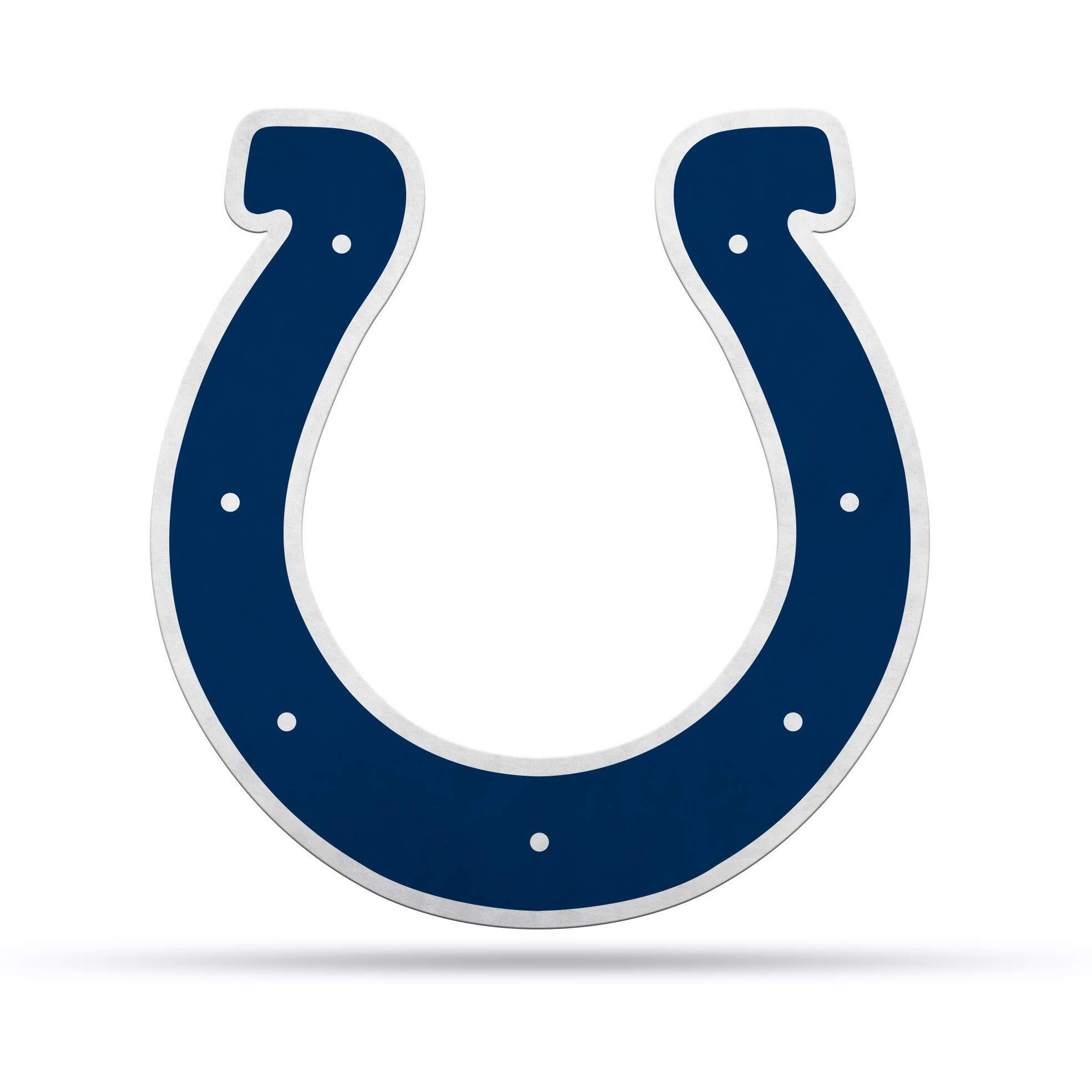 Indianapolis Colts Pennant Shape Cut Logo Design