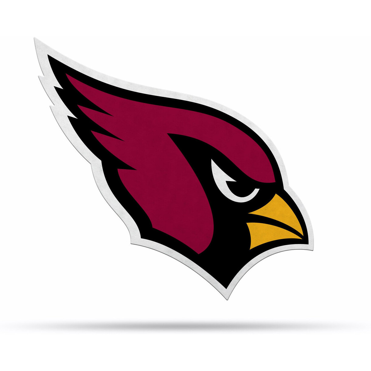 Arizona Cardinals Pennant Shape Cut Logo Design