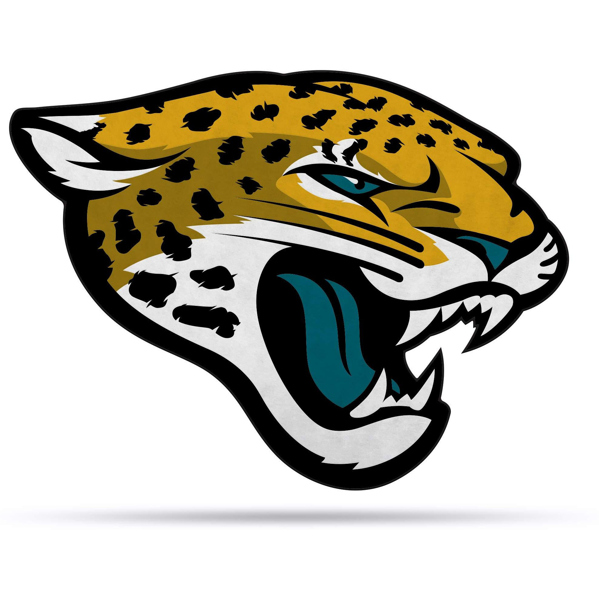 Jacksonville Jaguars Pennant Shape Cut Logo Design