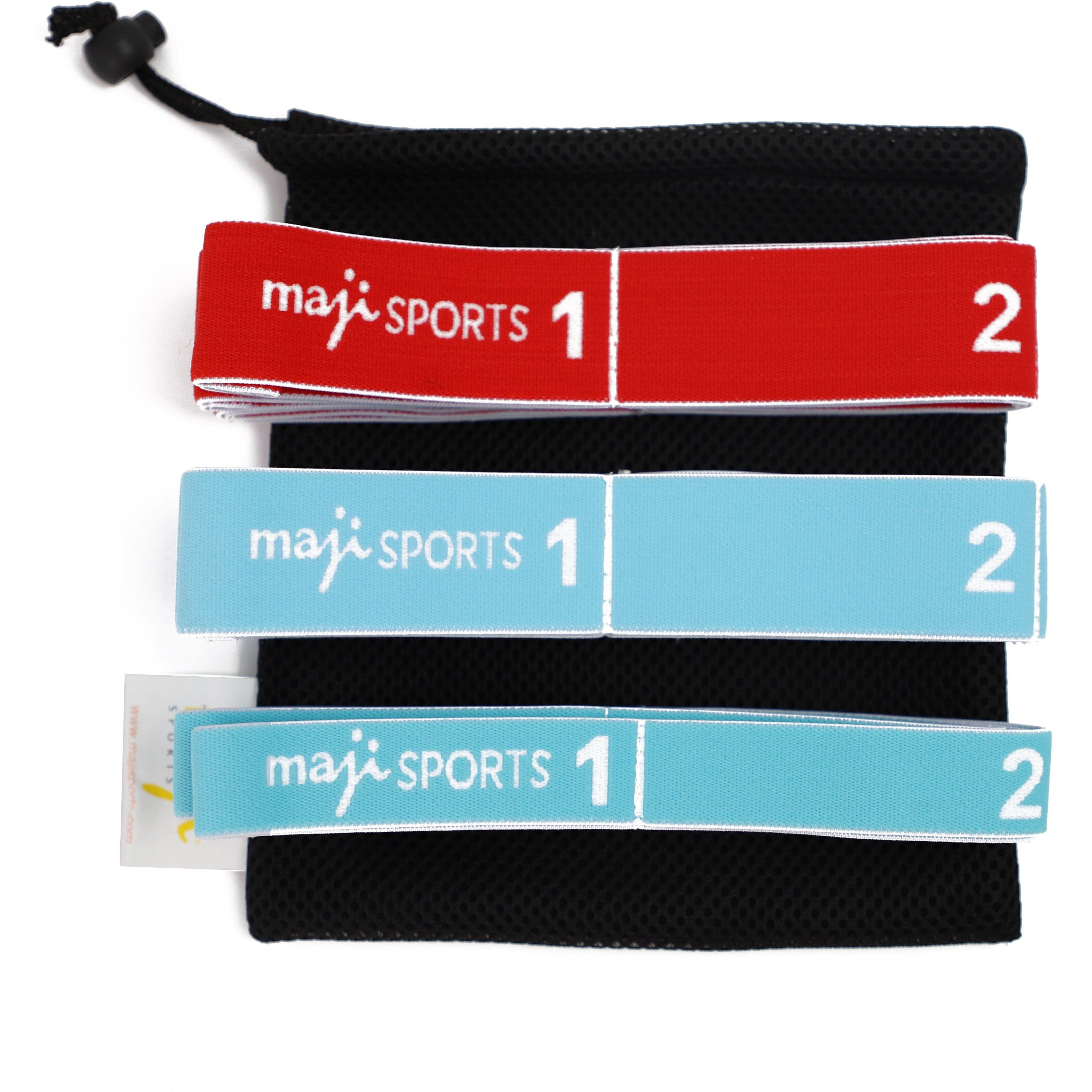 Elastic Yoga Straps - Set Of Three(D0102HA90D7)