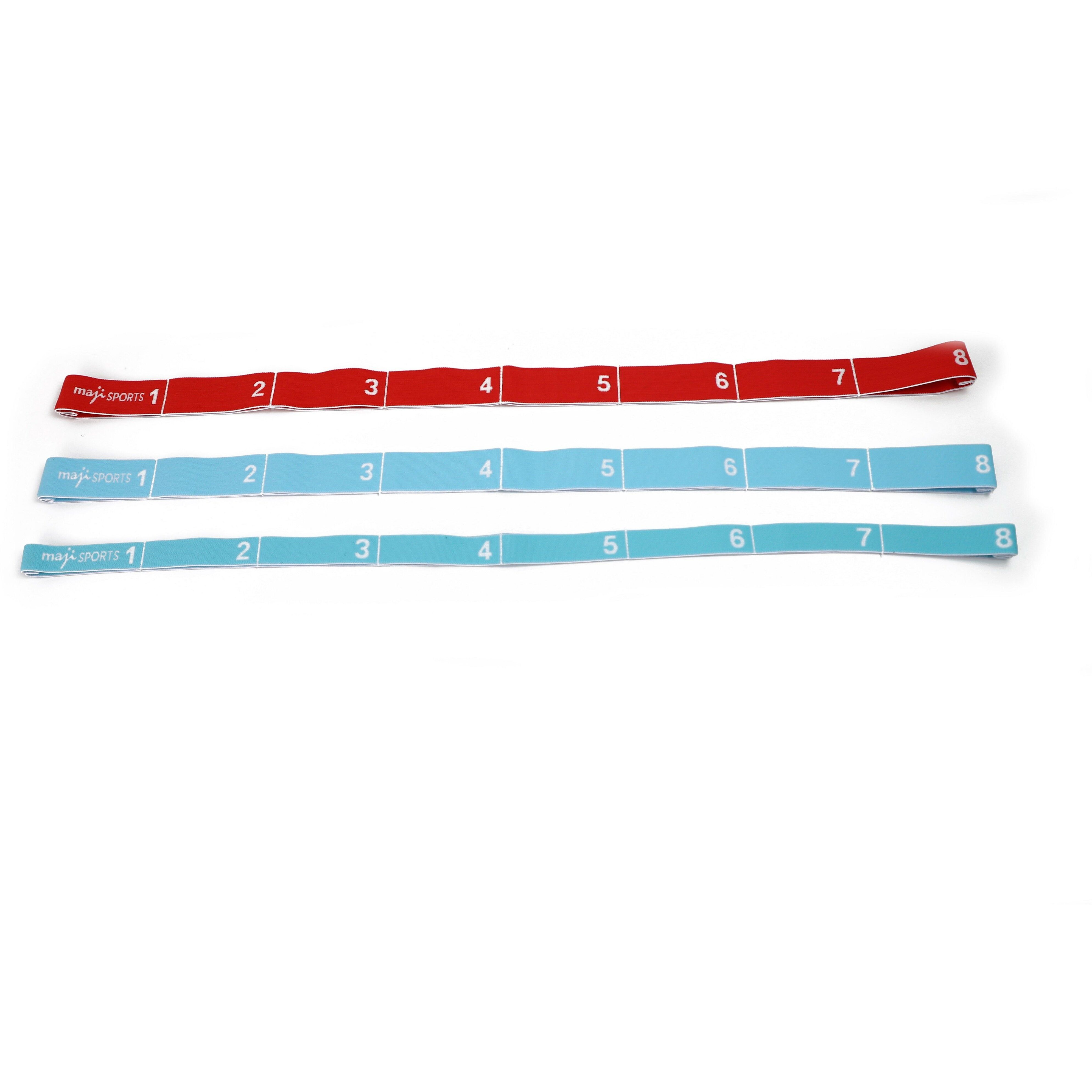 Elastic Yoga Straps - Set Of Three(D0102HA90D7)