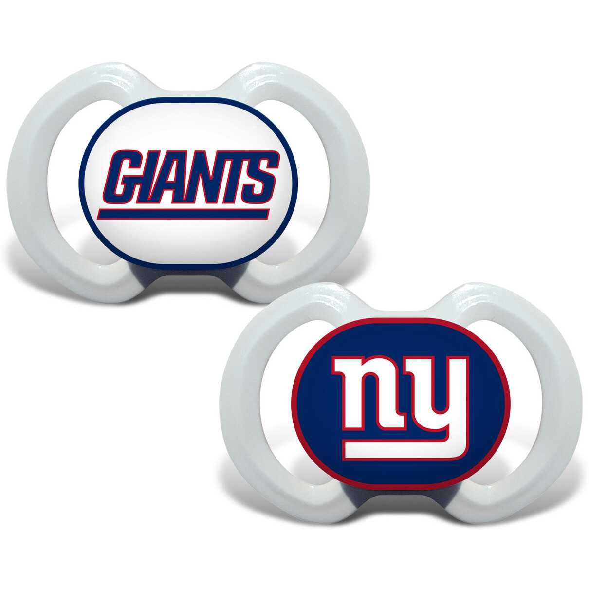 New York Giants Pacifier 2 Pack Alternate