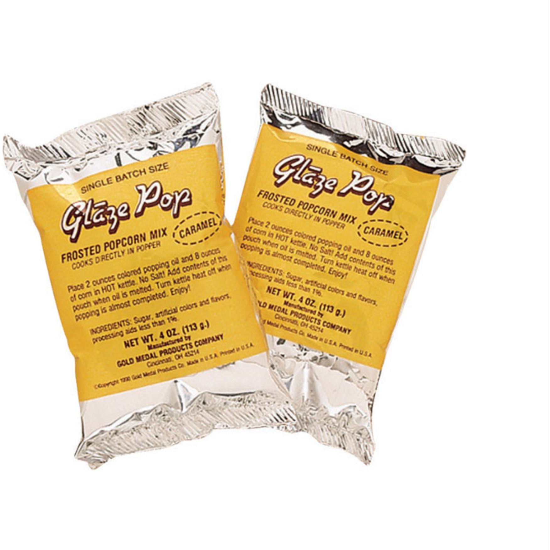 CARAMEL GLAZE POP 4OZ (Pack of 48)