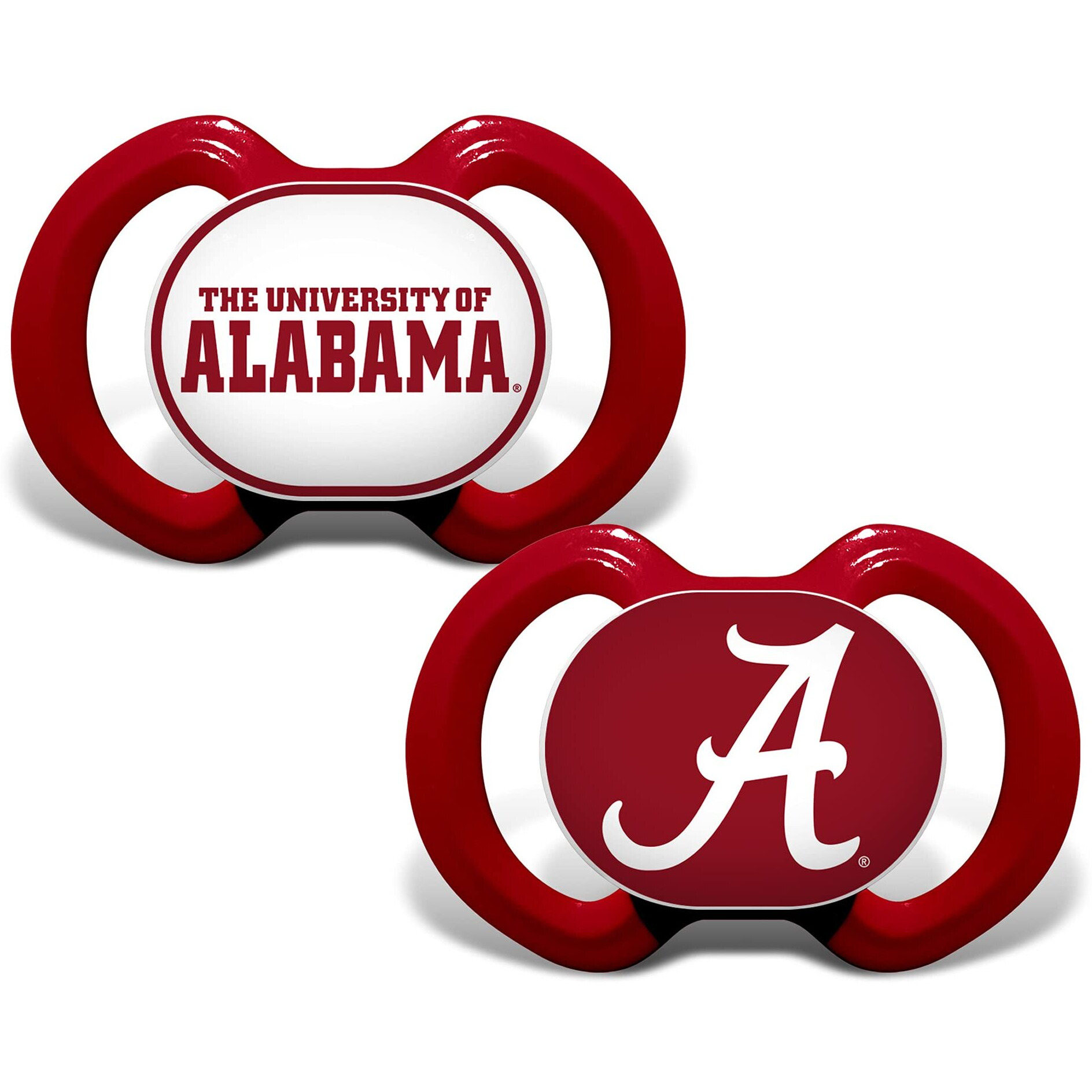 Alabama Crimson Tide Pacifier 2 Pack Alternate