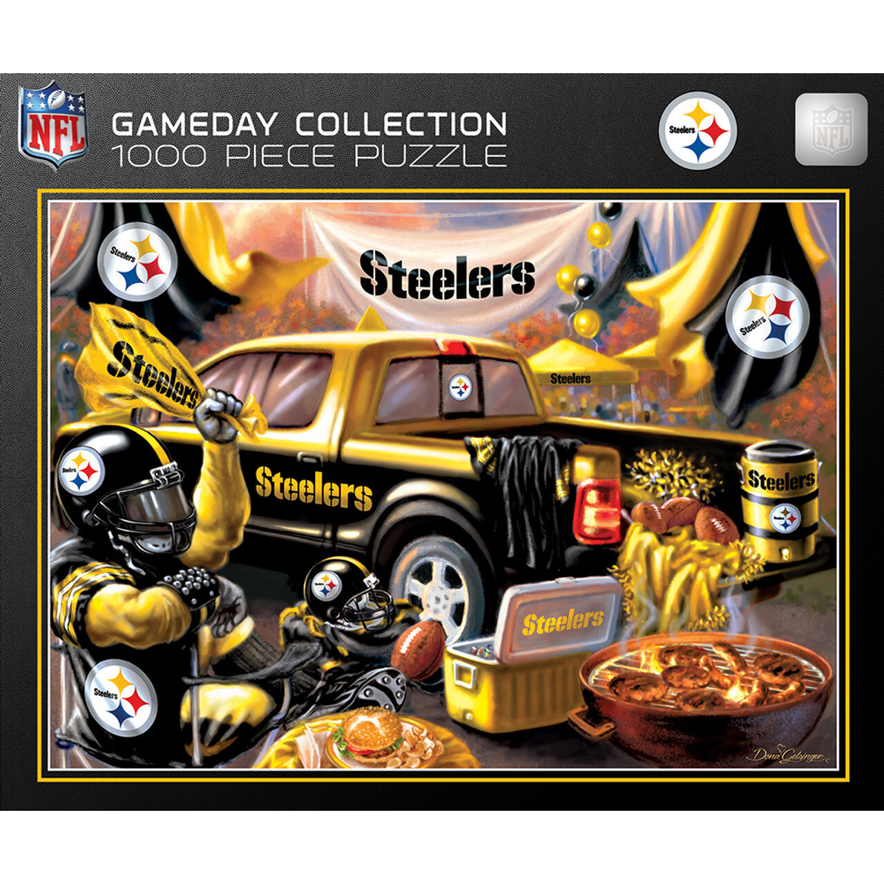 Pittsburgh Steelers Puzzle 1000 Piece Gameday Design