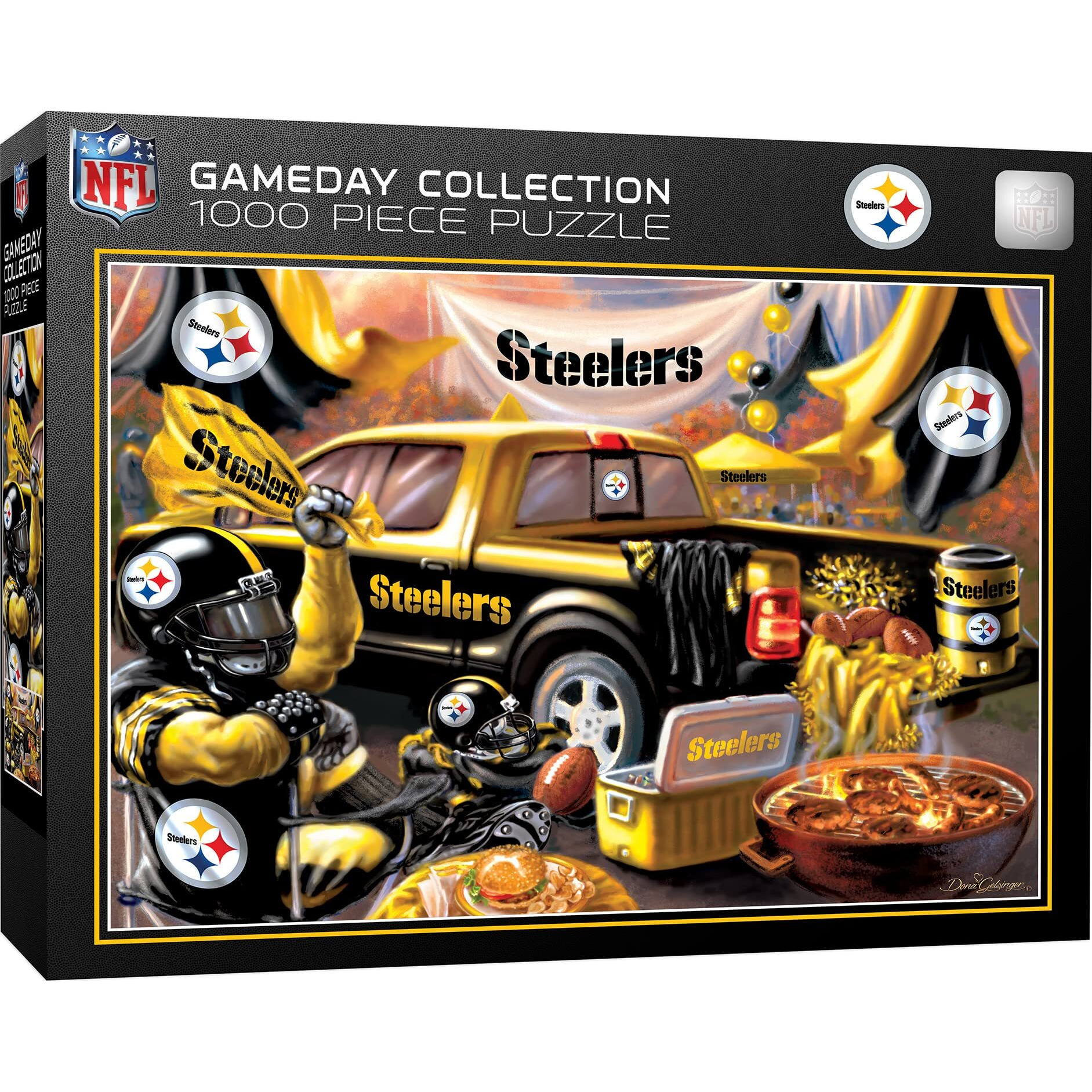 Pittsburgh Steelers Puzzle 1000 Piece Gameday Design