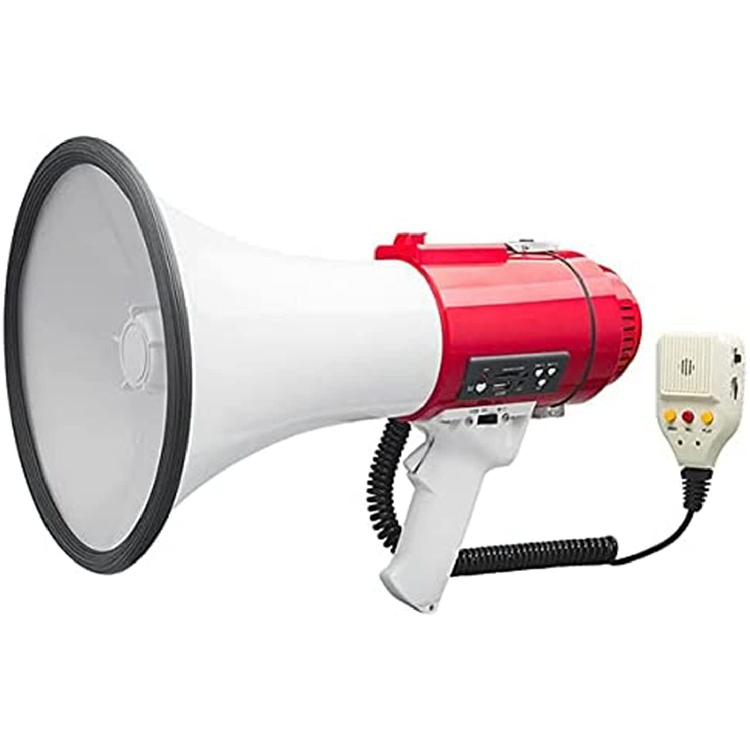 Megaphone Speakers Blow Horn Pro Loud Speaker Bullhorn Handheld Siren Voice Recording 77SF Best Deal(D0102HHYKW8.)
