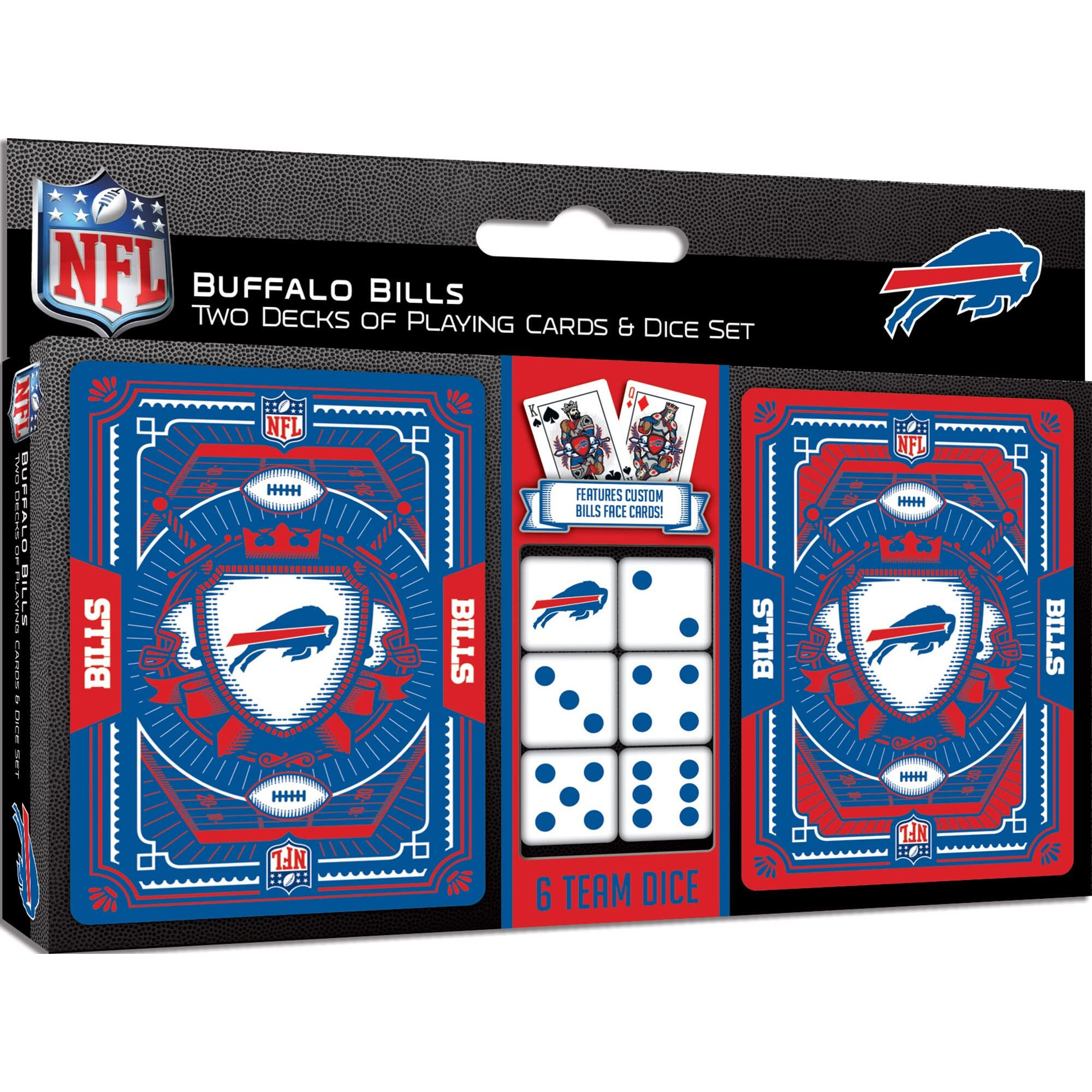 Buffalo Bills Playing Cards and Dice Set