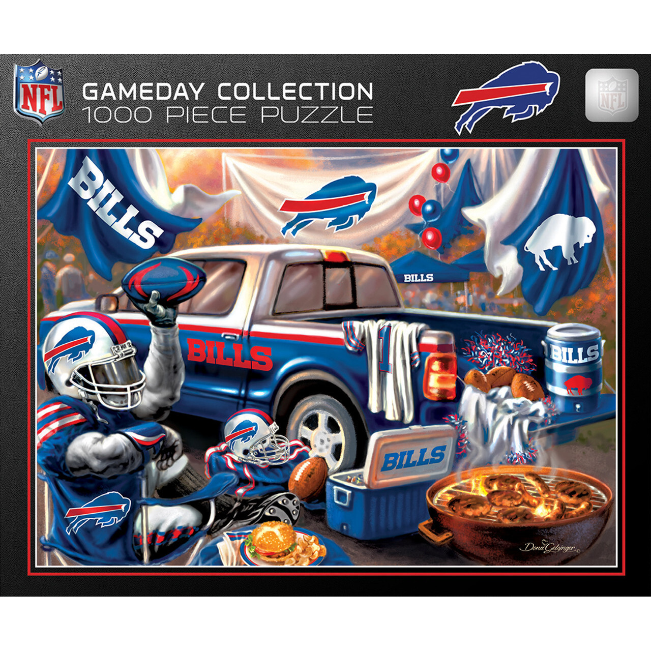 Buffalo Bills Puzzle 1000 Piece Gameday Design