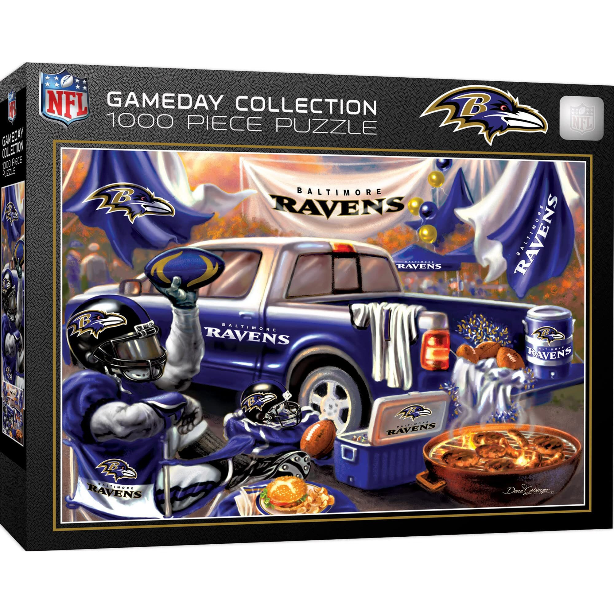Baltimore Ravens Puzzle 1000 Piece Gameday Design