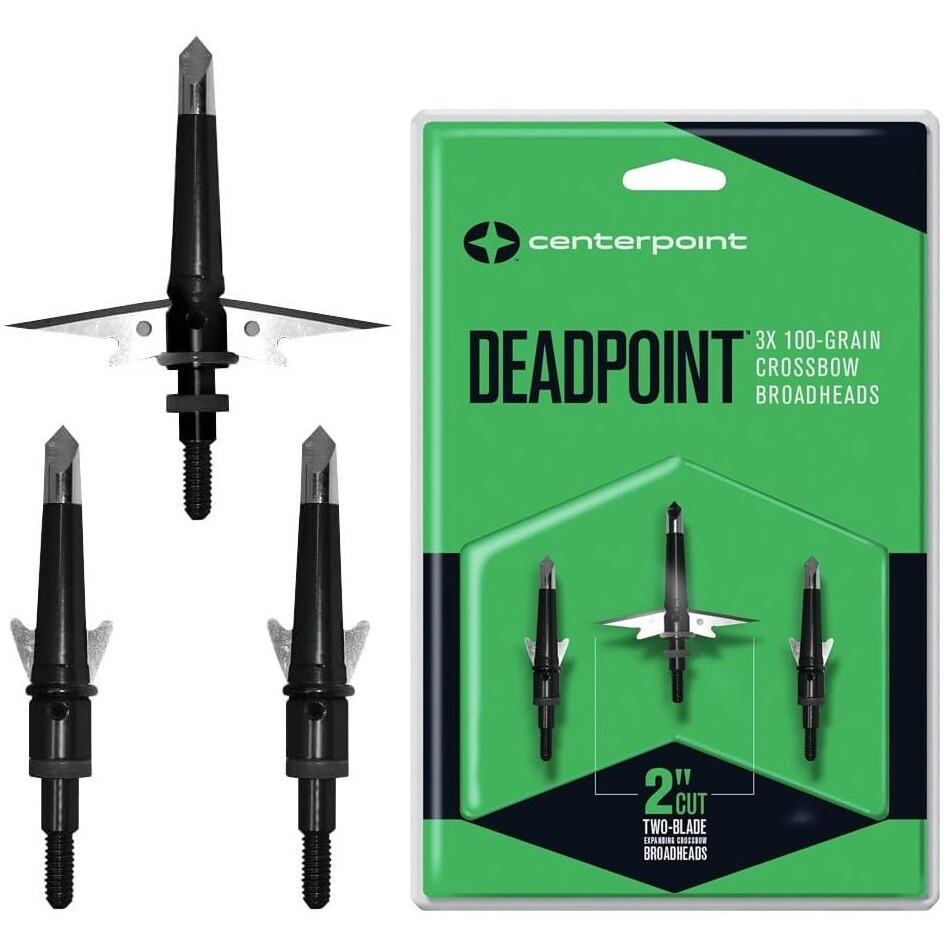 Center Point Deadpoint Broadheads (3 pack)