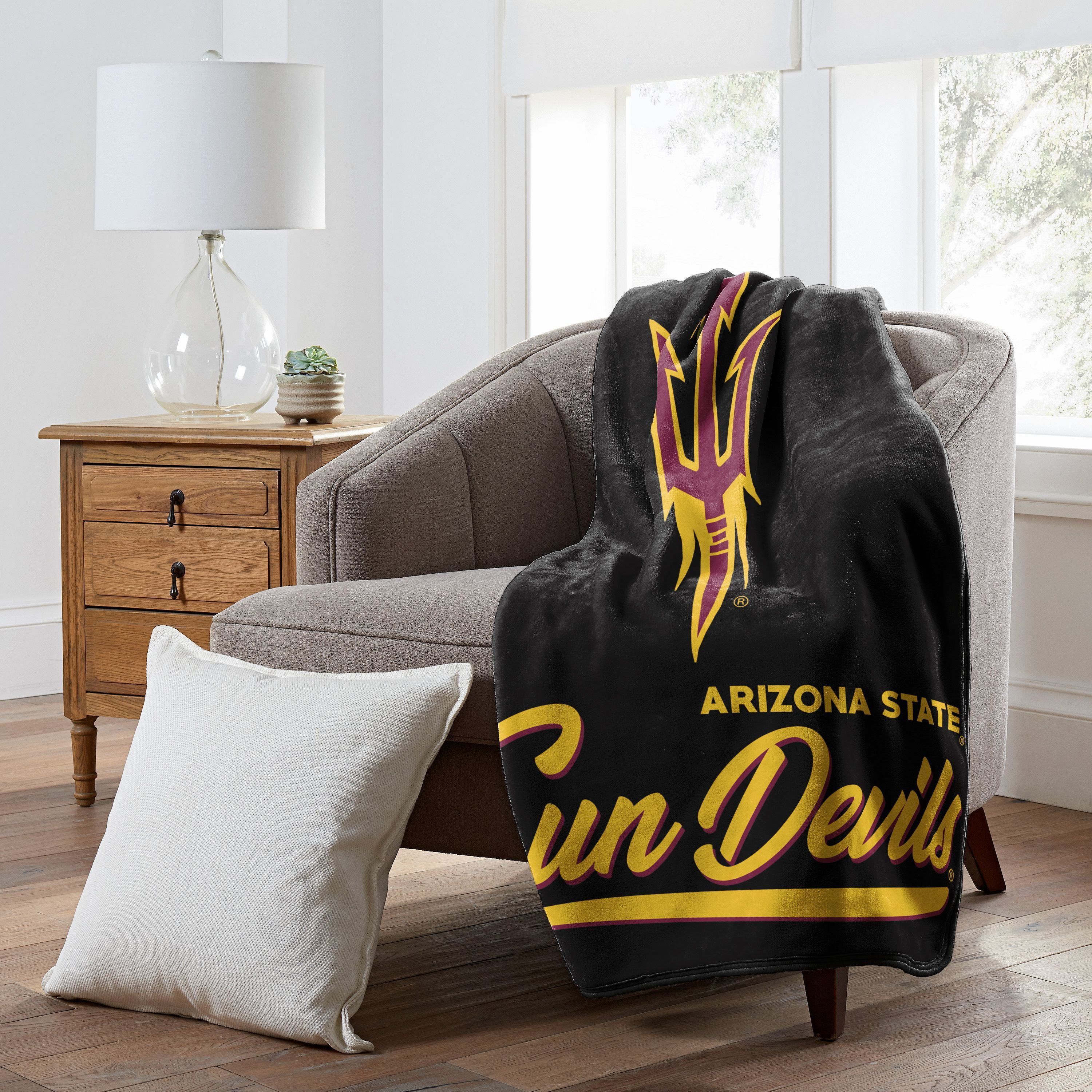 Arizona State Sun Devils Blanket 50x60 Raschel Signature Design