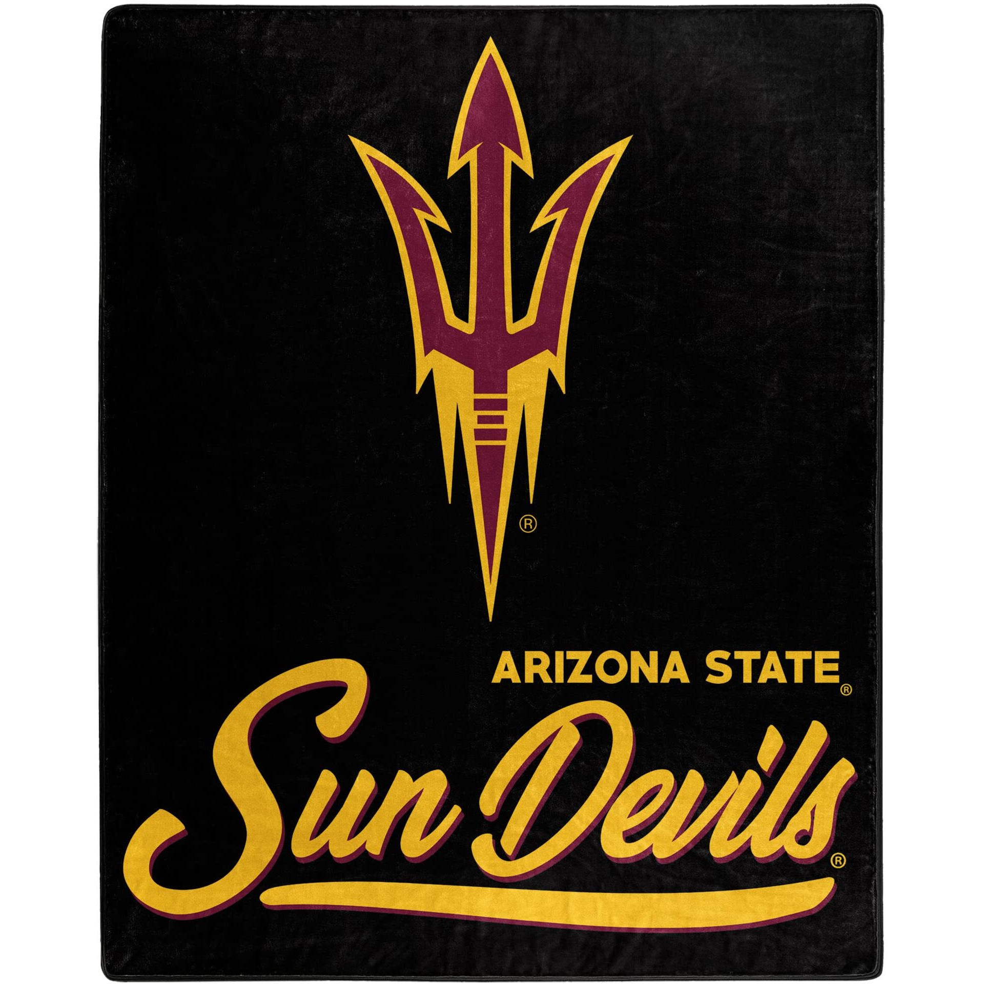 Arizona State Sun Devils Blanket 50x60 Raschel Signature Design