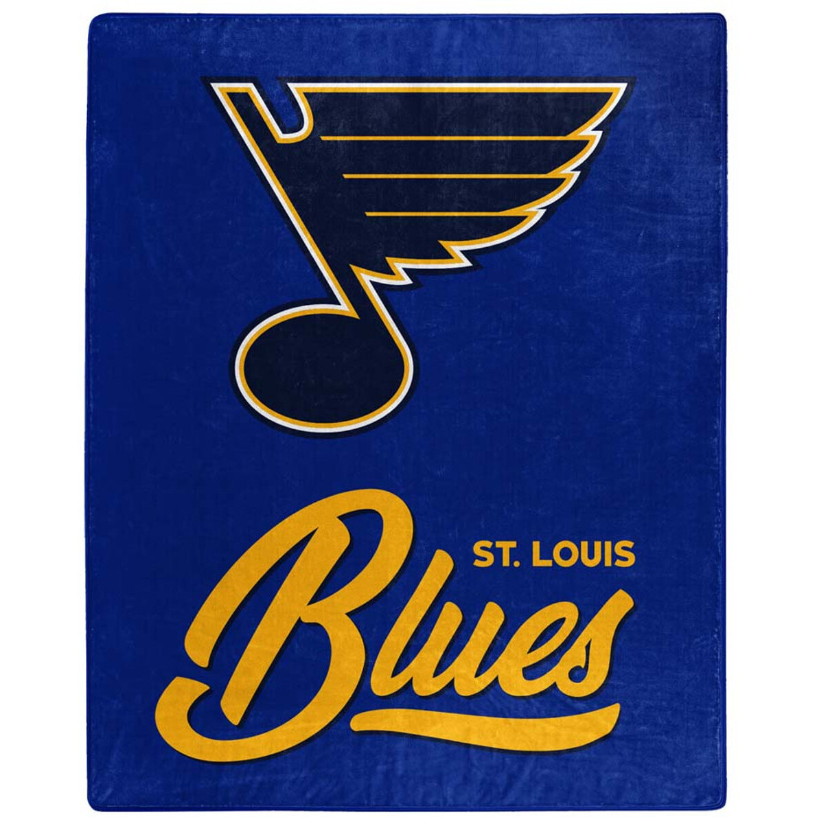 St. Louis Blues Blanket 50x60 Raschel Signature Design