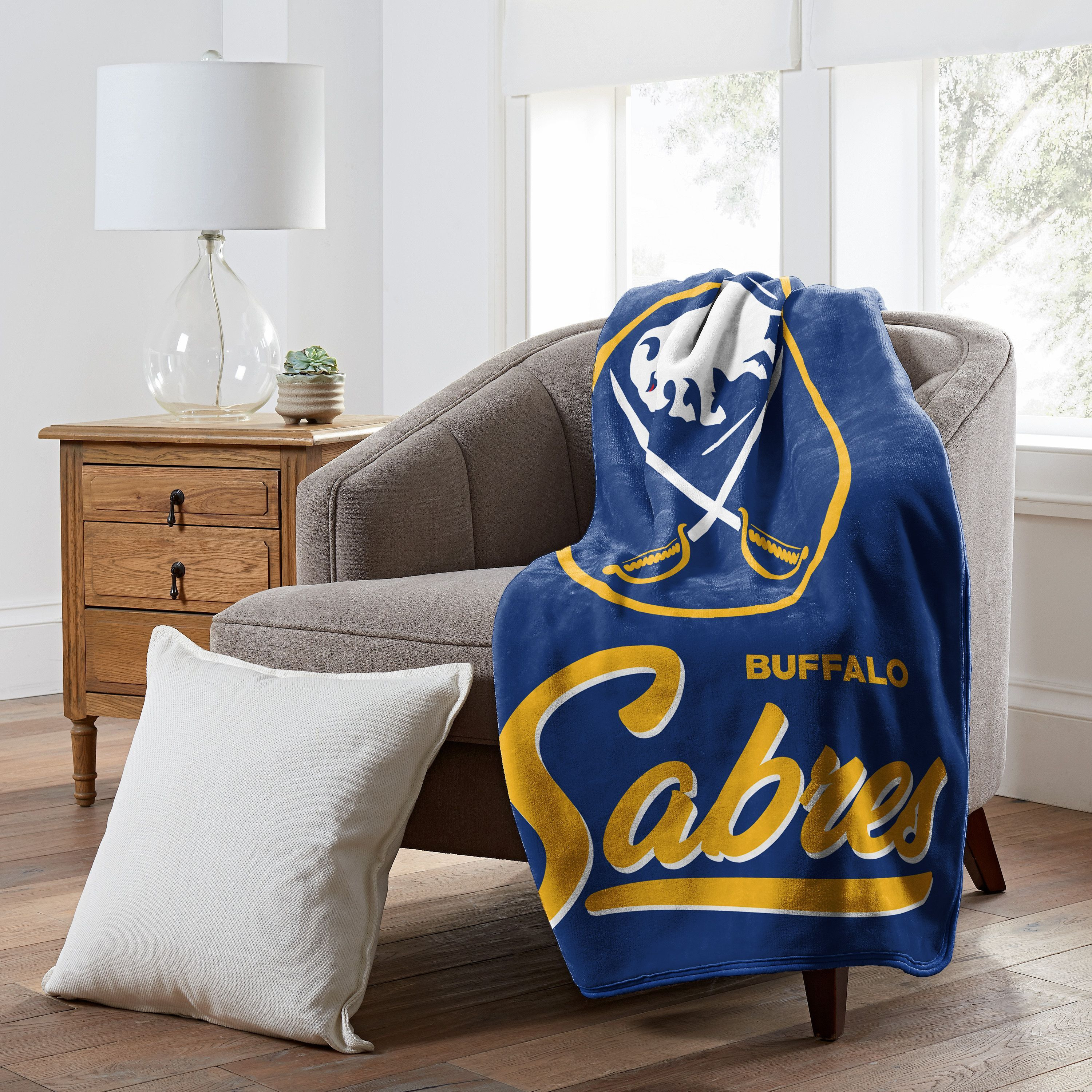 Buffalo Sabres Blanket 50x60 Raschel Signature Design
