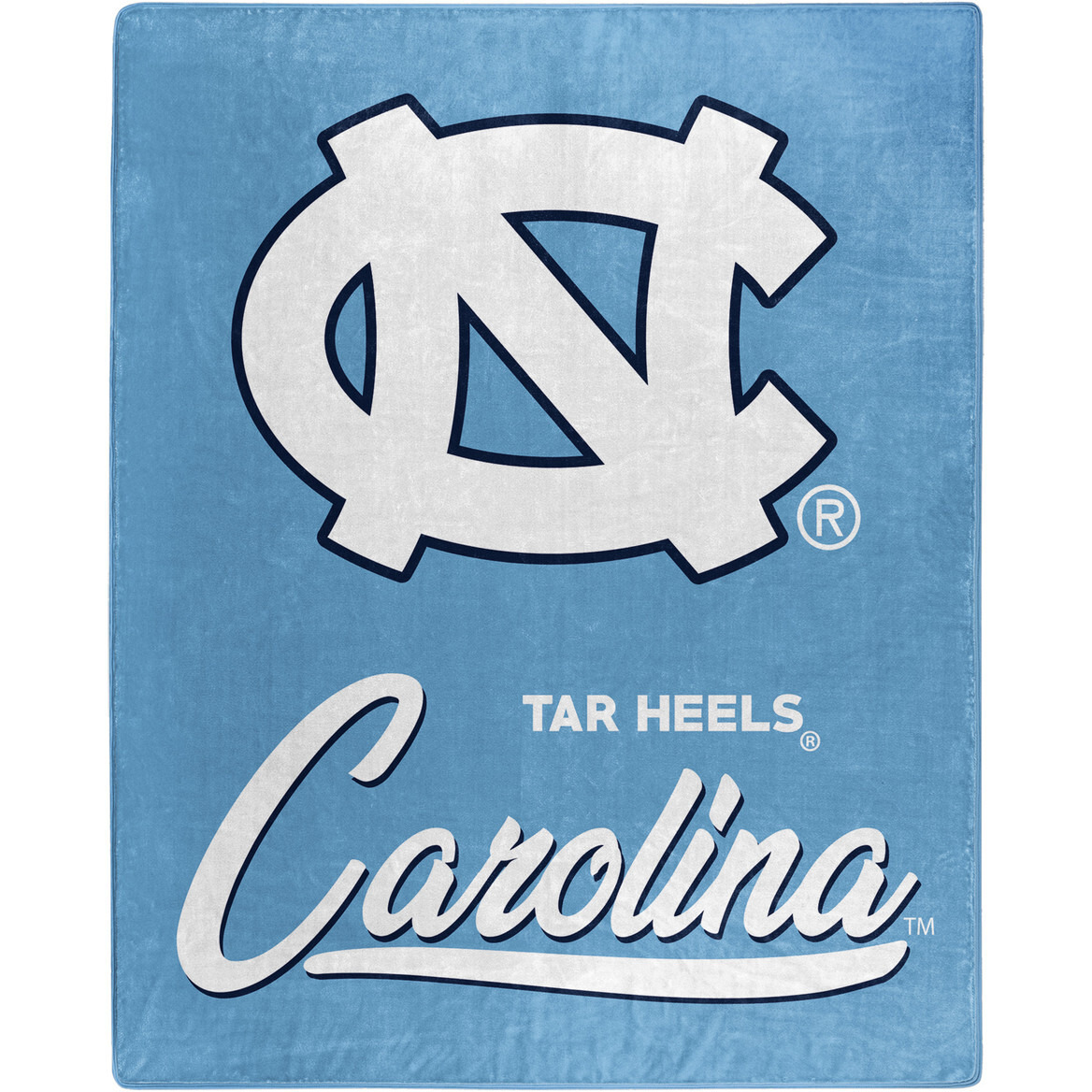 North Carolina Tar Heels Blanket 50x60 Raschel Signature Design