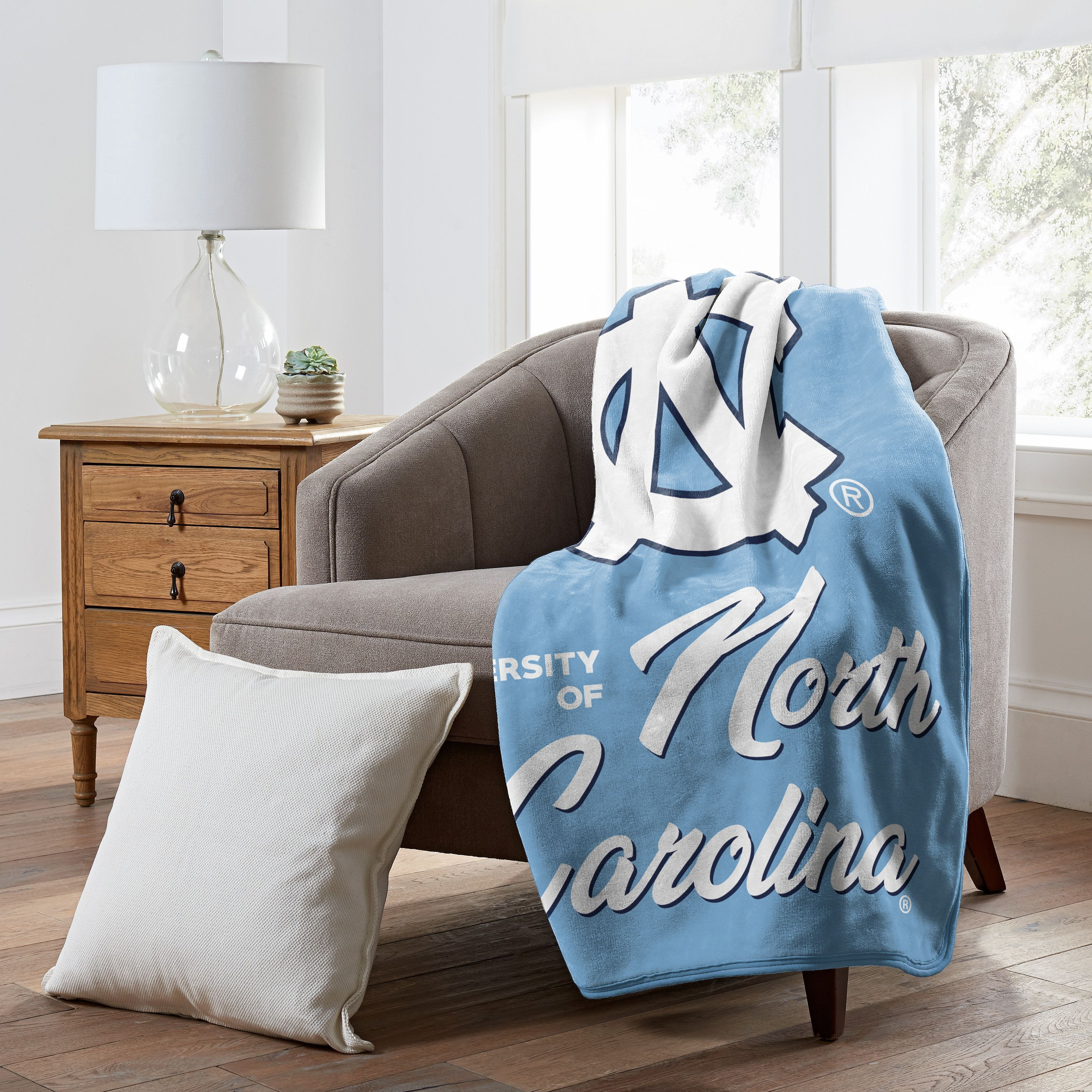 North Carolina Tar Heels Blanket 50x60 Raschel Signature Design