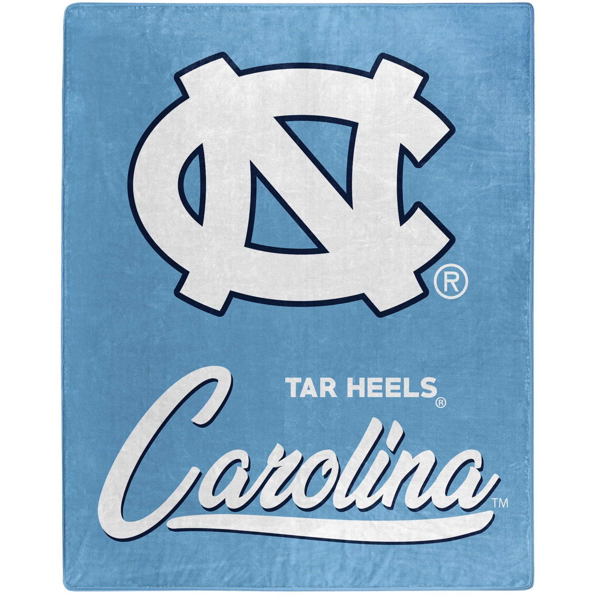 North Carolina Tar Heels Blanket 50x60 Raschel Signature Design