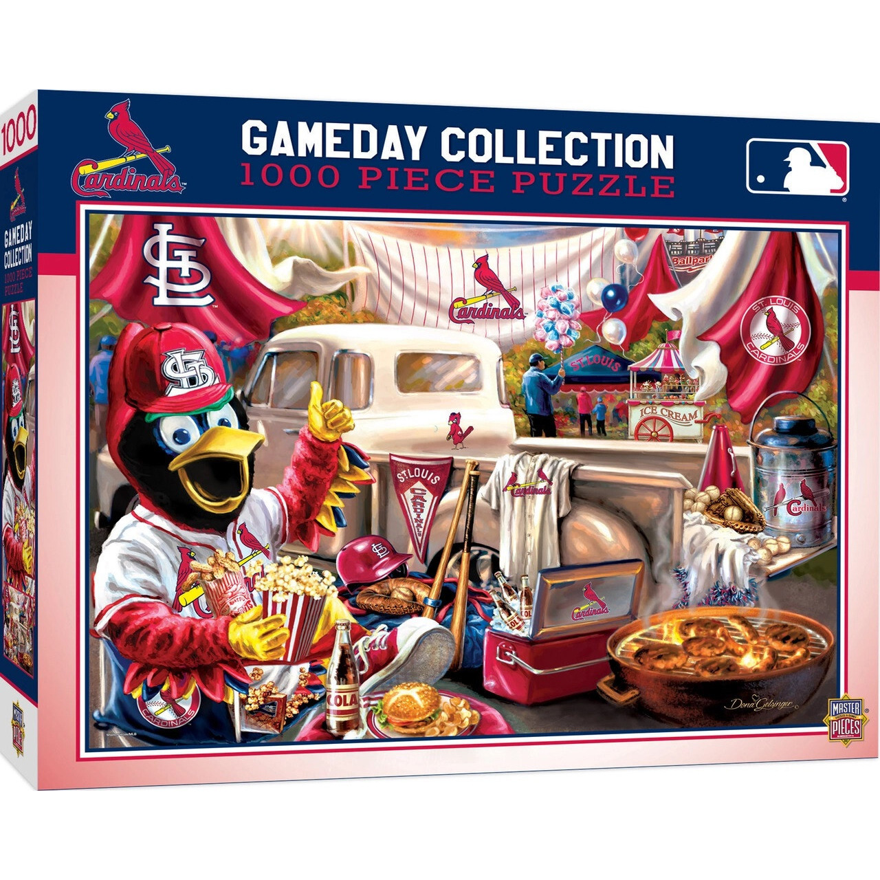 St. Louis Cardinals Puzzle 1000 Piece Gameday Design