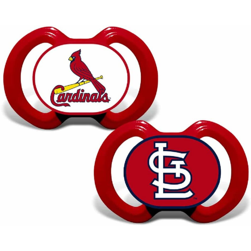 St. Louis Cardinals Pacifier 2 Pack