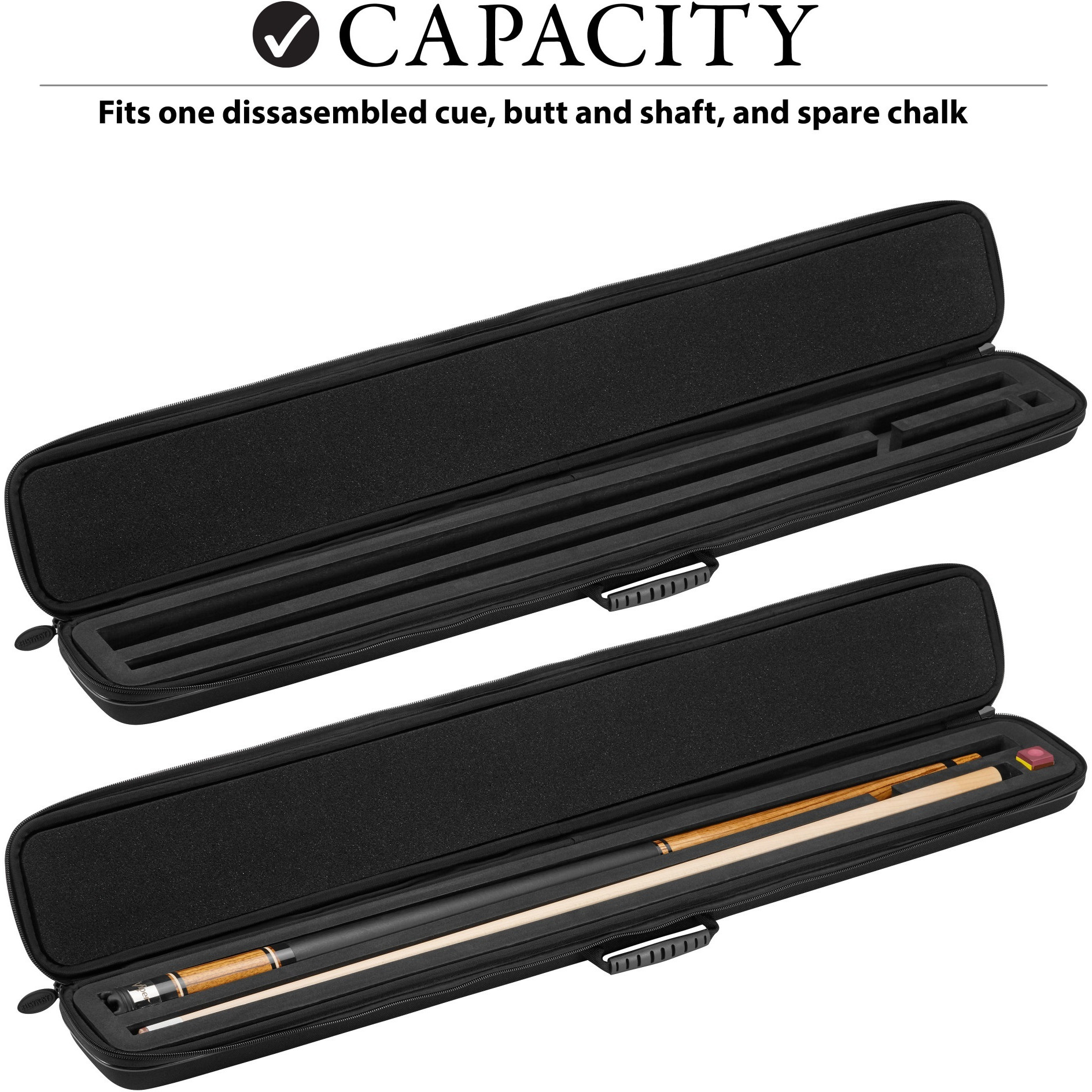 Casemaster Parallax Cue Case Black