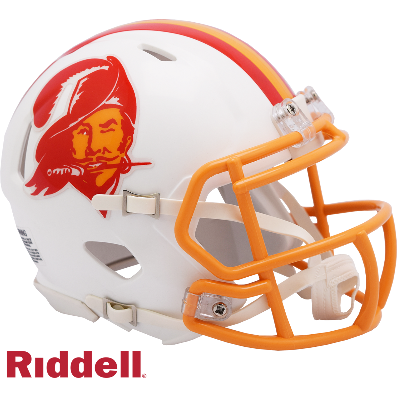 Tampa Bay Buccaneers Helmet Riddell Replica Mini Speed Style 1976-1996 T/B