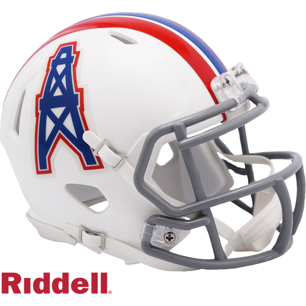 Houston Oilers Helmet Riddell Replica Mini Speed Style 1975-1980 T/B
