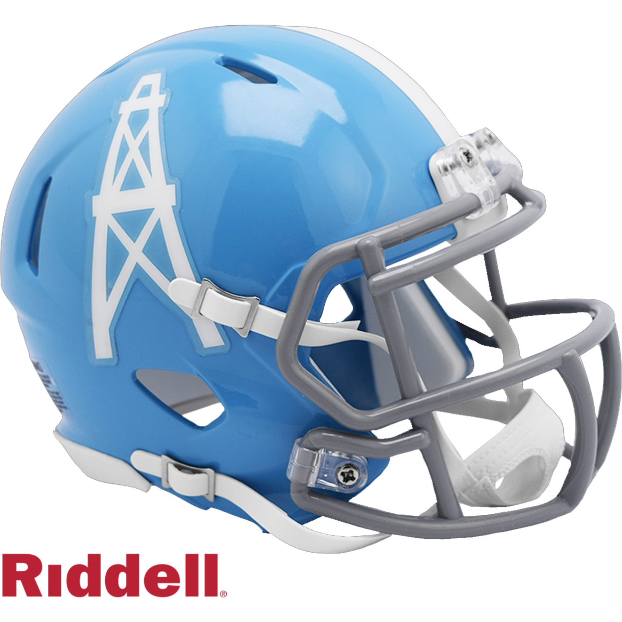 Houston Oilers Helmet Riddell Replica Mini Speed Style 1960-1962 T/B