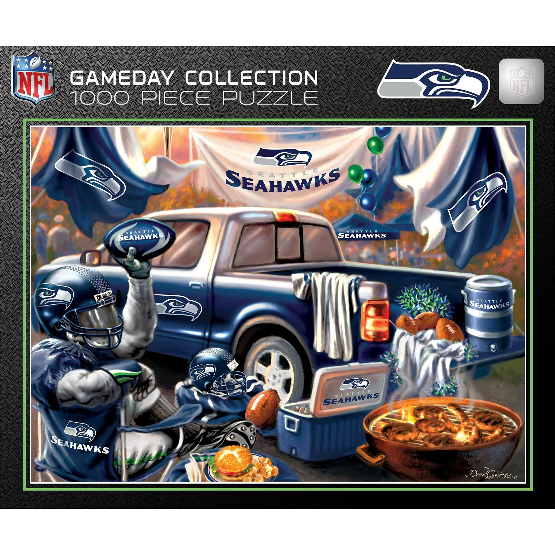 Texas Longhorns Puzzle 500 Piece Locker Room