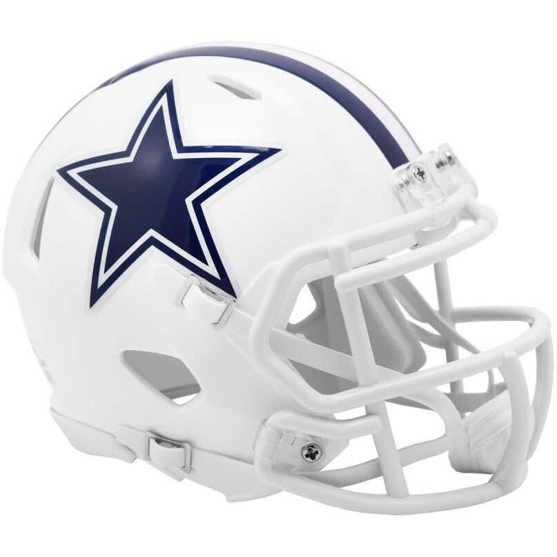 Dallas Cowboys Helmet Riddell Replica Mini Speed Style On-Field Alternate