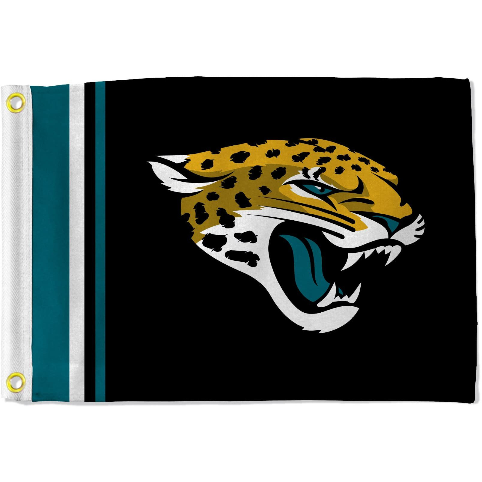 Jacksonville Jaguars Flag 12x17 Striped Utility