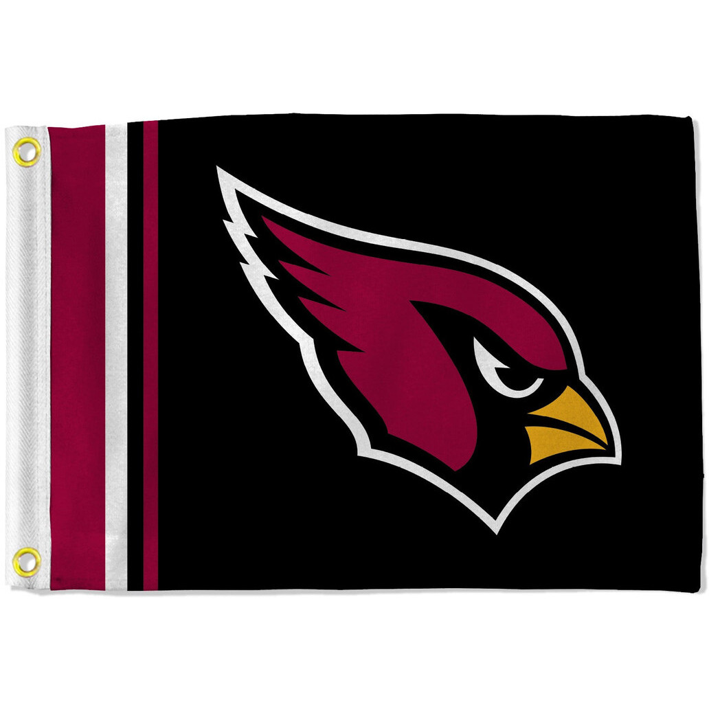 Arizona Cardinals Flag 12x17 Striped Utility