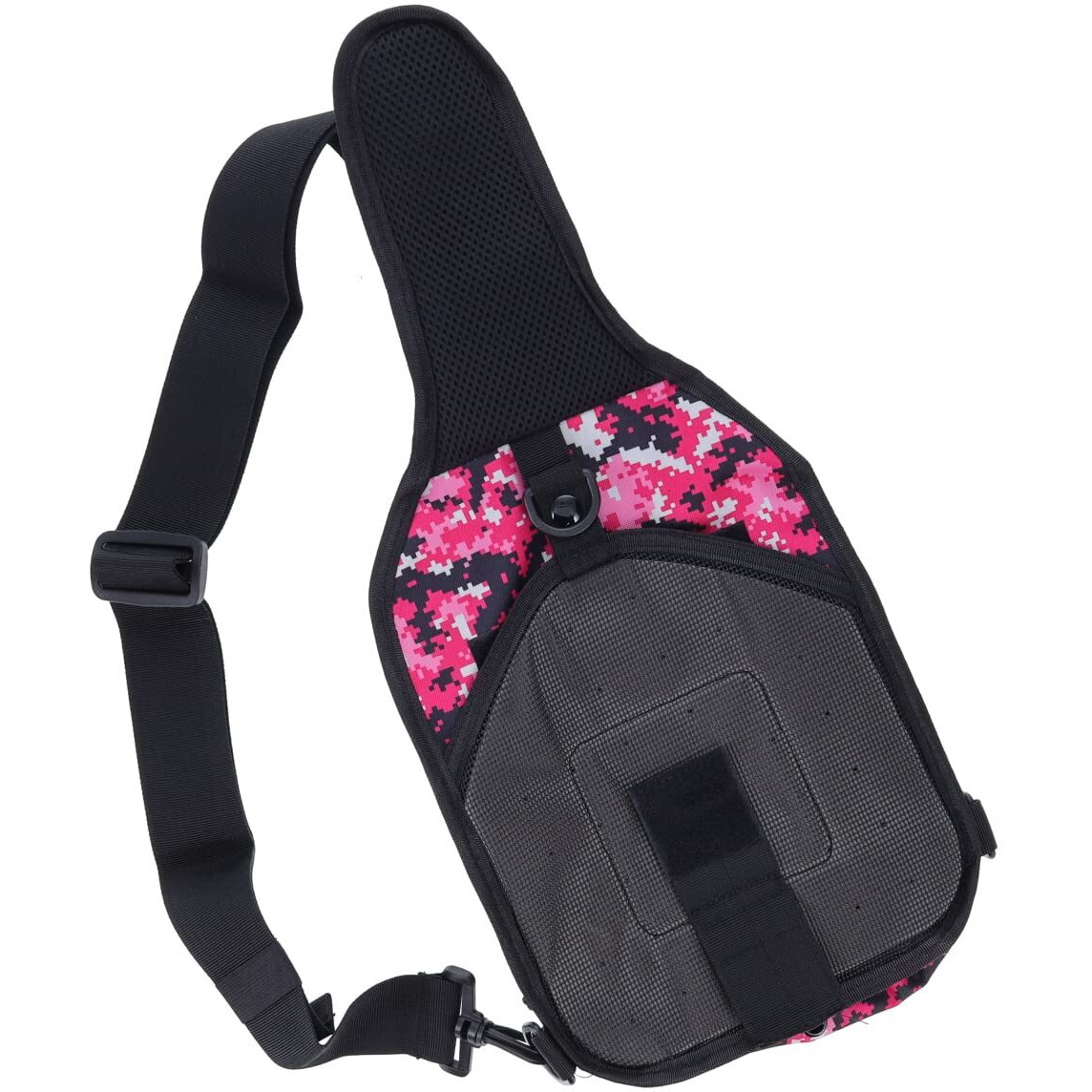 Scipio Tactical Sling Pack JYFSP11C Lightweight Durable Military-Style Sling Bag Range Pack - Pink Camo Backpack for Girls or Unisex