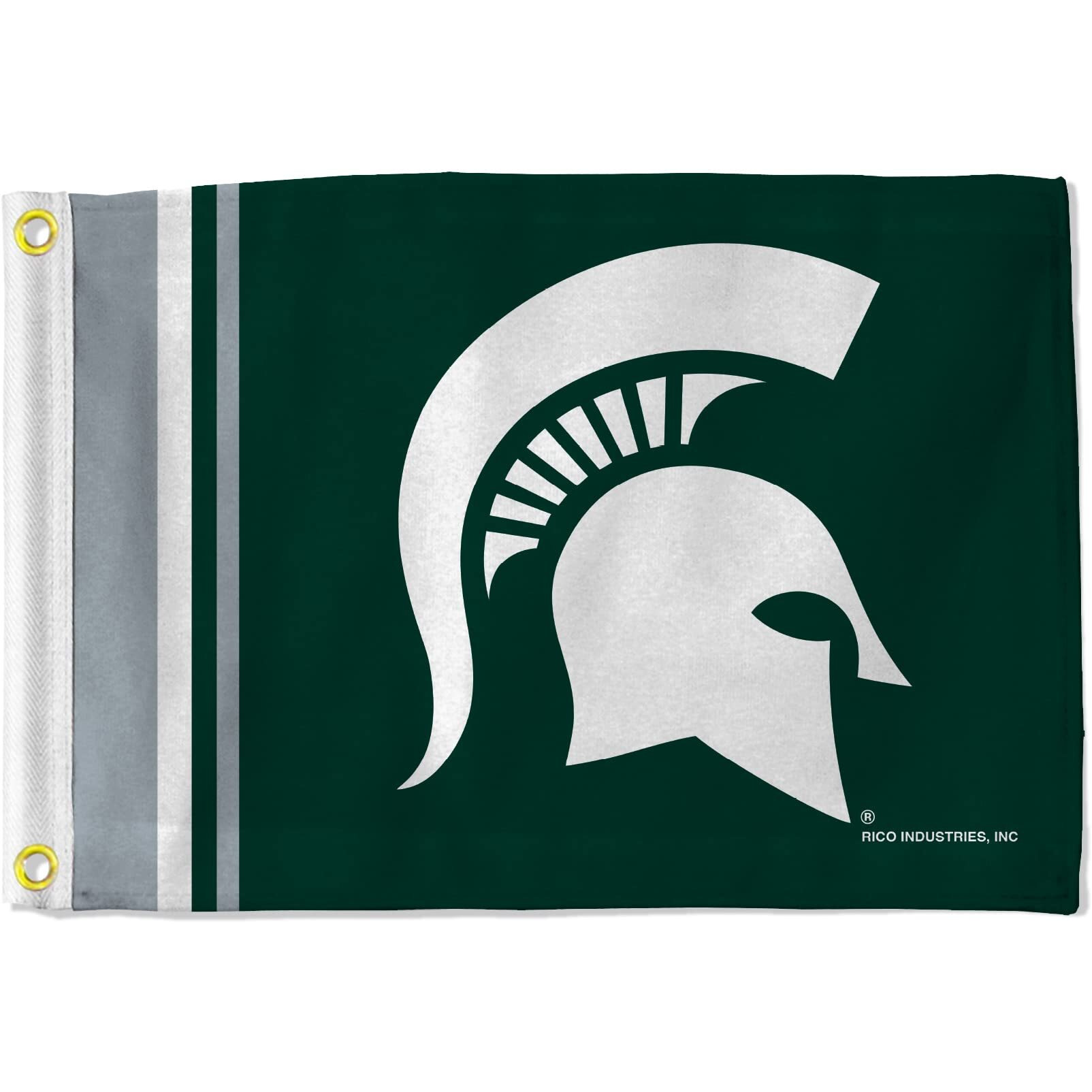Michigan State Spartans Flag 12x17 Striped Utility