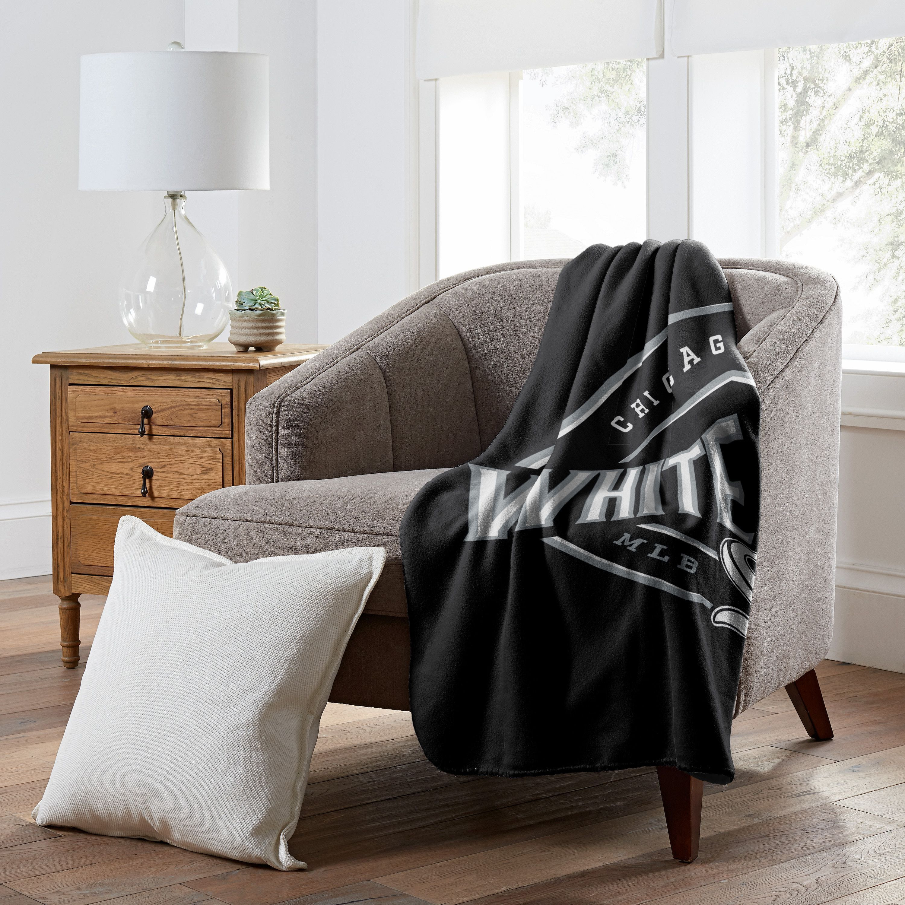 Chicago White Sox Blanket 50x60 Fleece Campaign Design