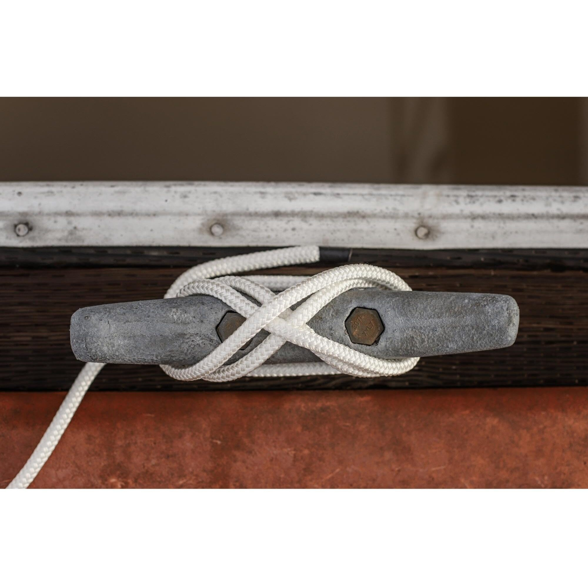 3/8IN-15FT DBLBRD CMP DOCKLINE WHT