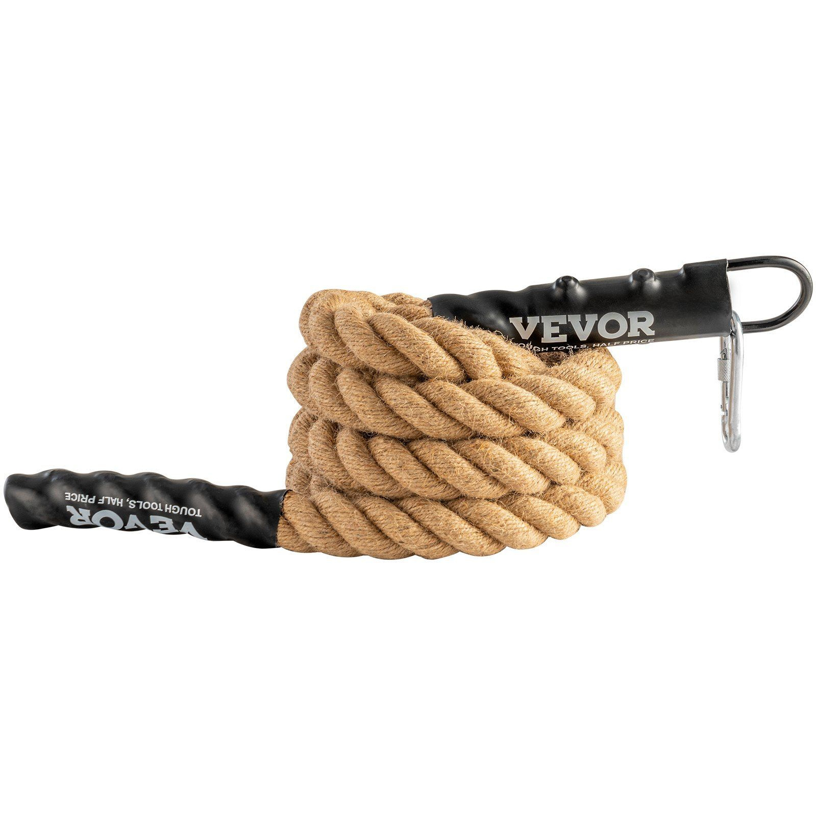 VEVOR 1.5&quotx10FT Gym Climbing Rope Fitness Strength Training Rope Home Exercise