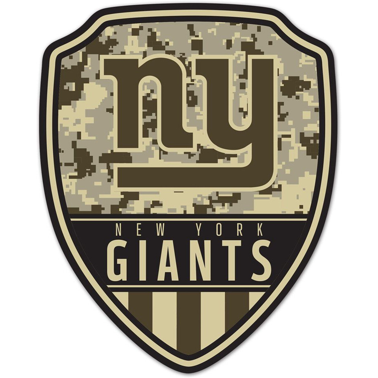 New York Giants Sign Wood 11x14 Shield Shape